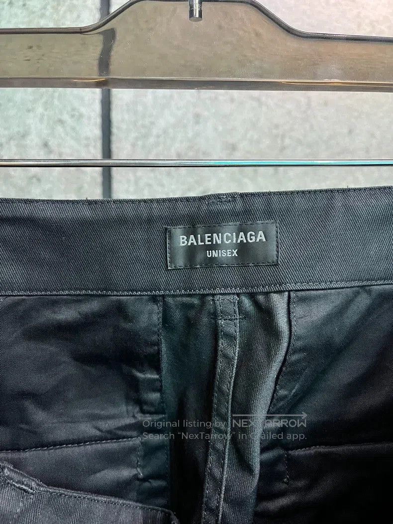 Balenciaga Balenciaga Black Cargo Pants Size S. Size US 34 / EU 50 - 4 Thumbnail