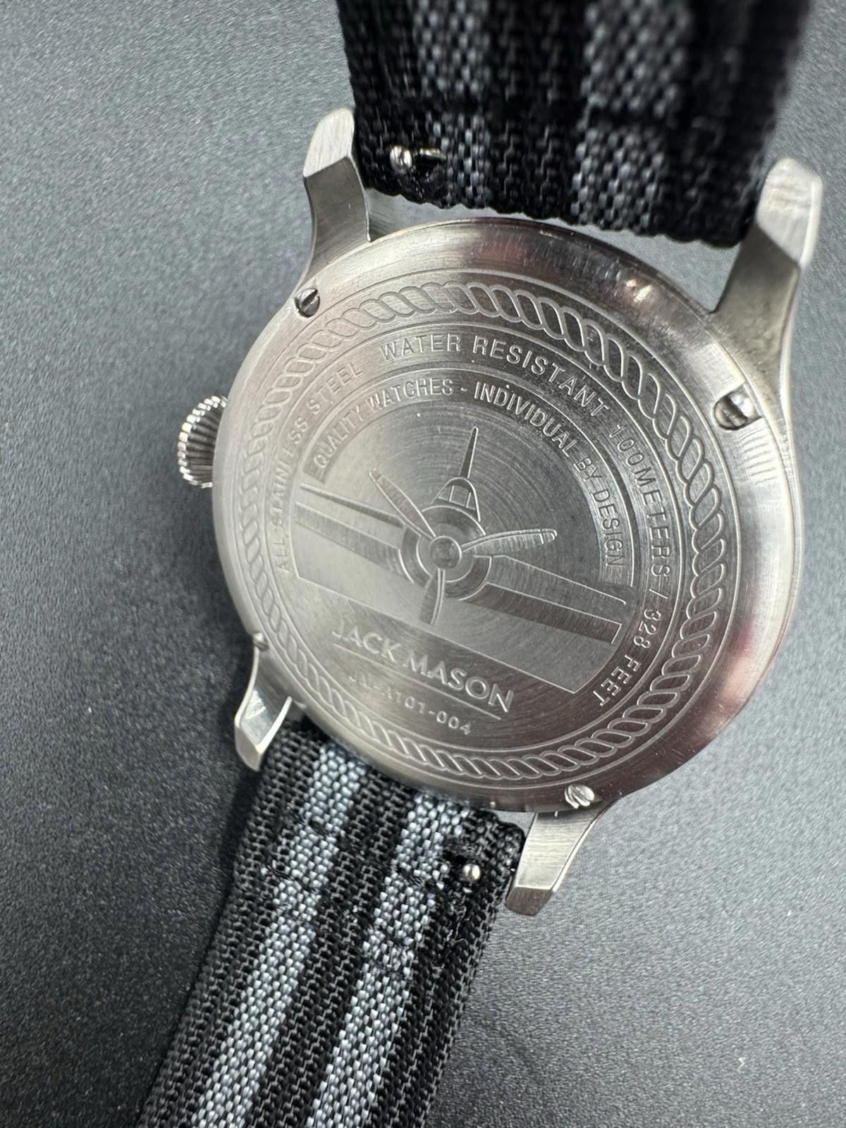Other Jack Mason JM-A101-004 Pilot Watch Classical Navy Men's - Ve Size ONE SIZE - 7 Thumbnail