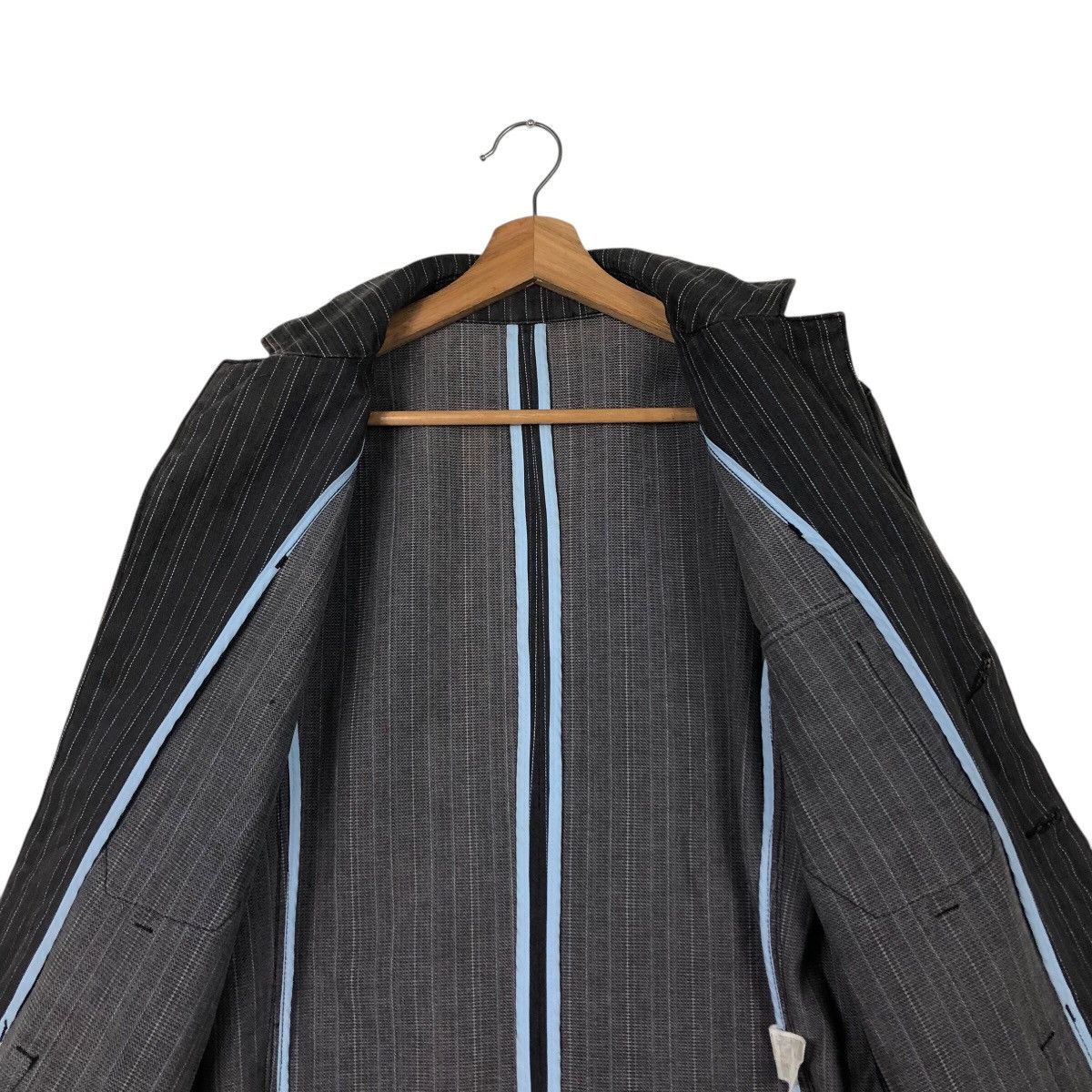 Japanese Brand × Vintage 📌Vintage Hickory Chore Jacket Paul Smith Jeand Issey Miyake Size US M / EU 48-50 / 2 - 15 Thumbnail