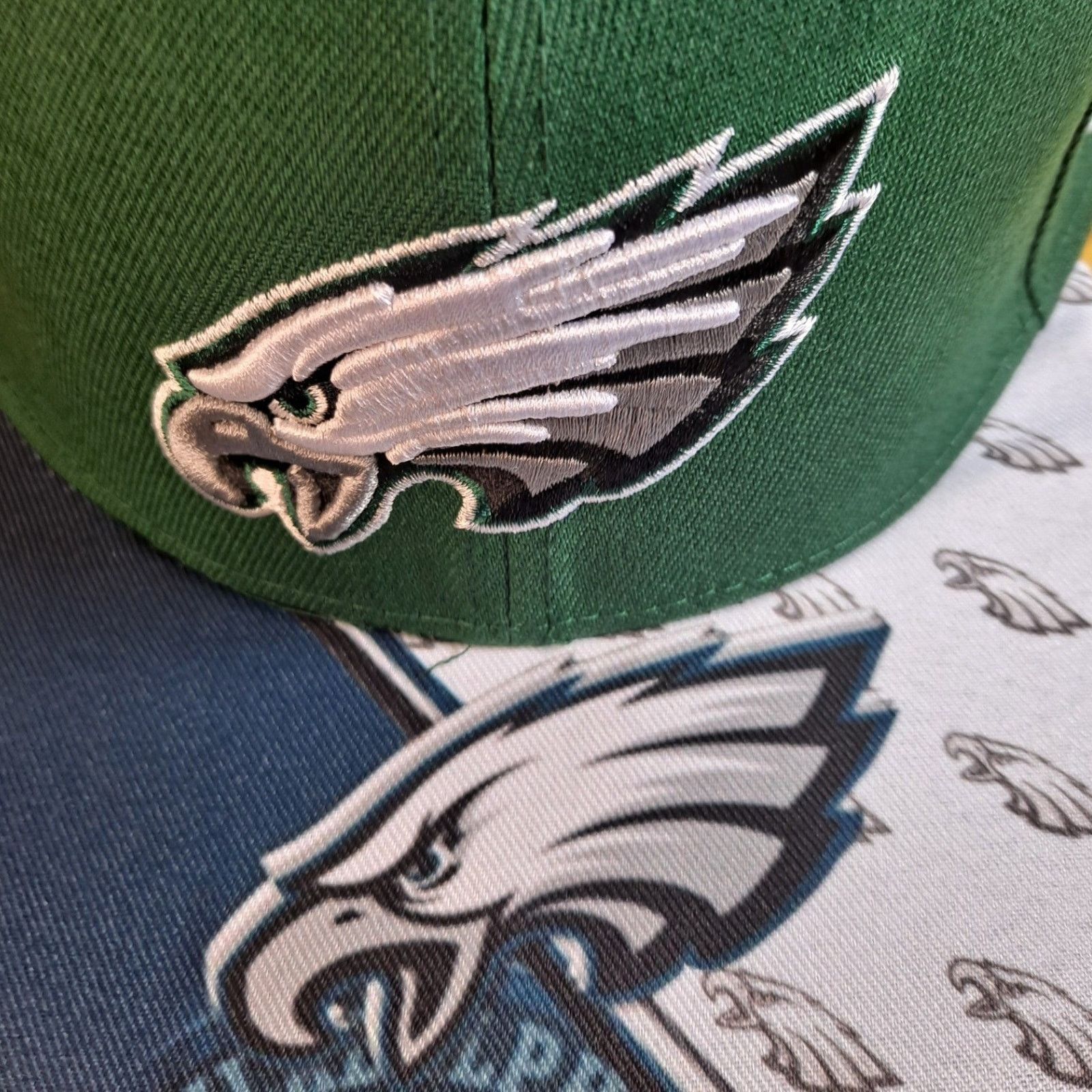 New Era New Era Philadelphia Eagles NFL Vintage CollY Snapback Hat Size ONE SIZE - 2 Thumbnail