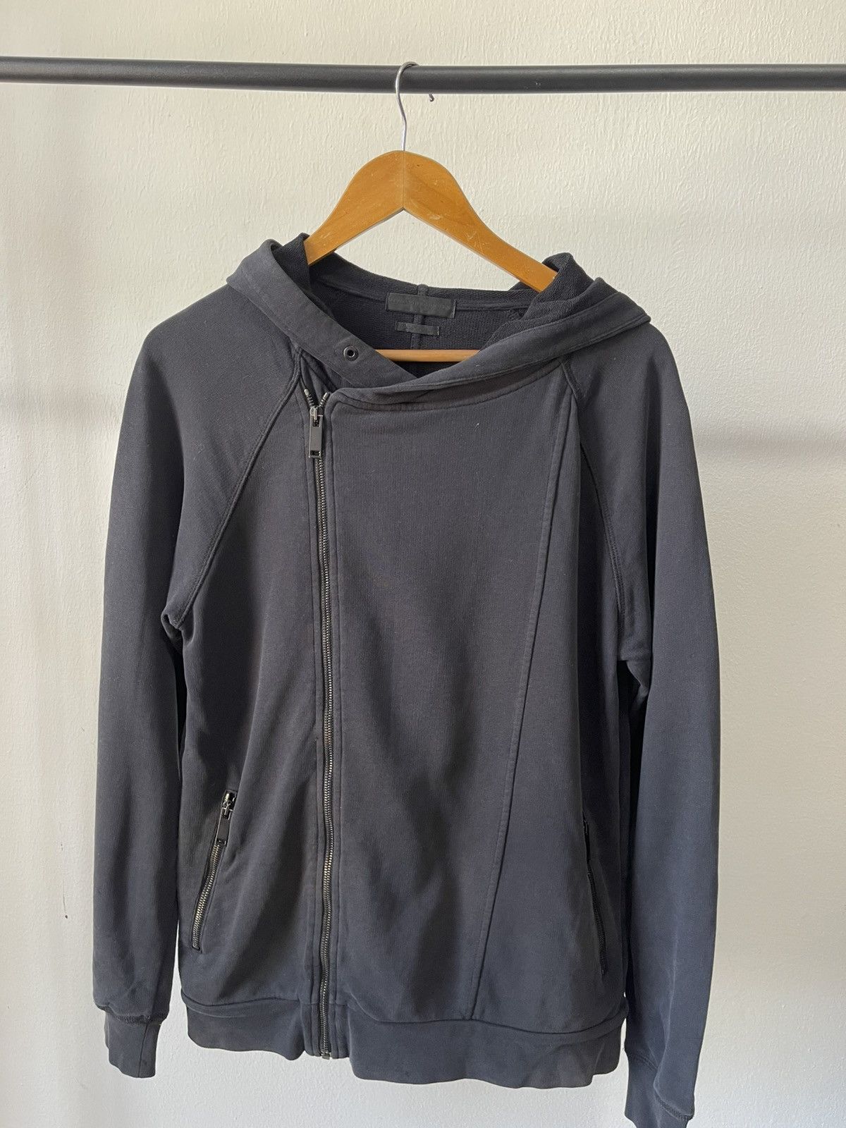Alexander McQueen Alexander Mcqueen Asymetrical Zip Hoodie #99 Size US M / EU 48-50 / 2 - 1 Thumbnail