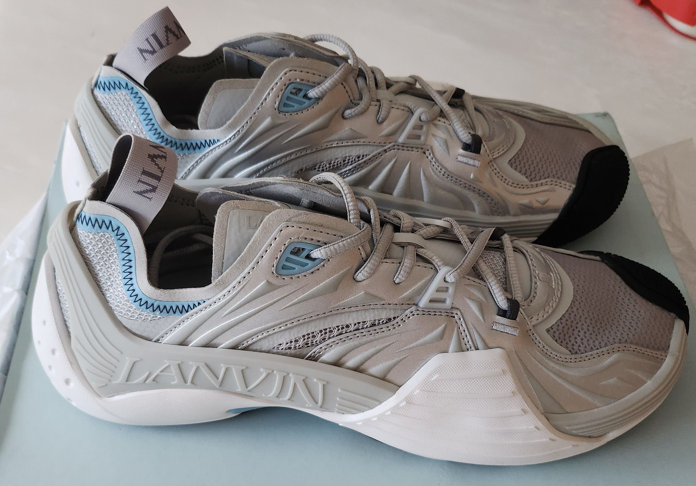 Lanvin Lanvin Flash Mesh Sneakers Size US 12 / EU 45 - 1 Thumbnail
