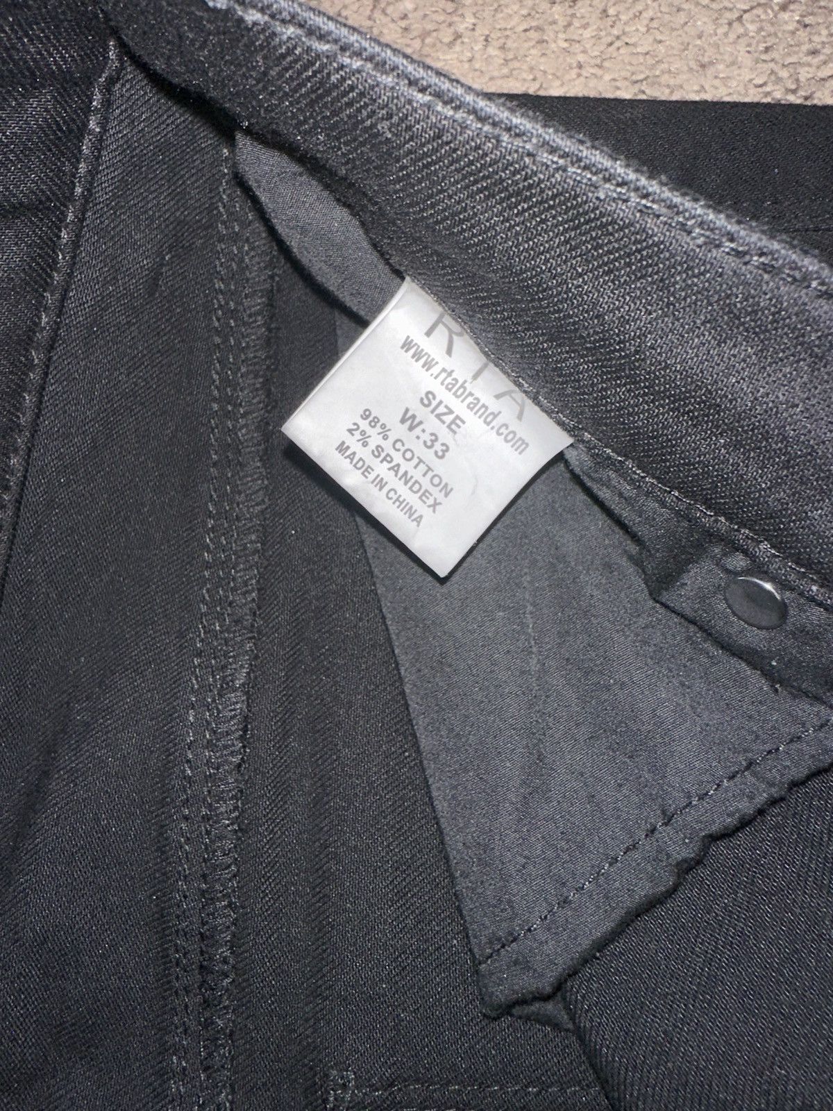 Rta RTA Denim Jeans Size US 33 - 2 Thumbnail