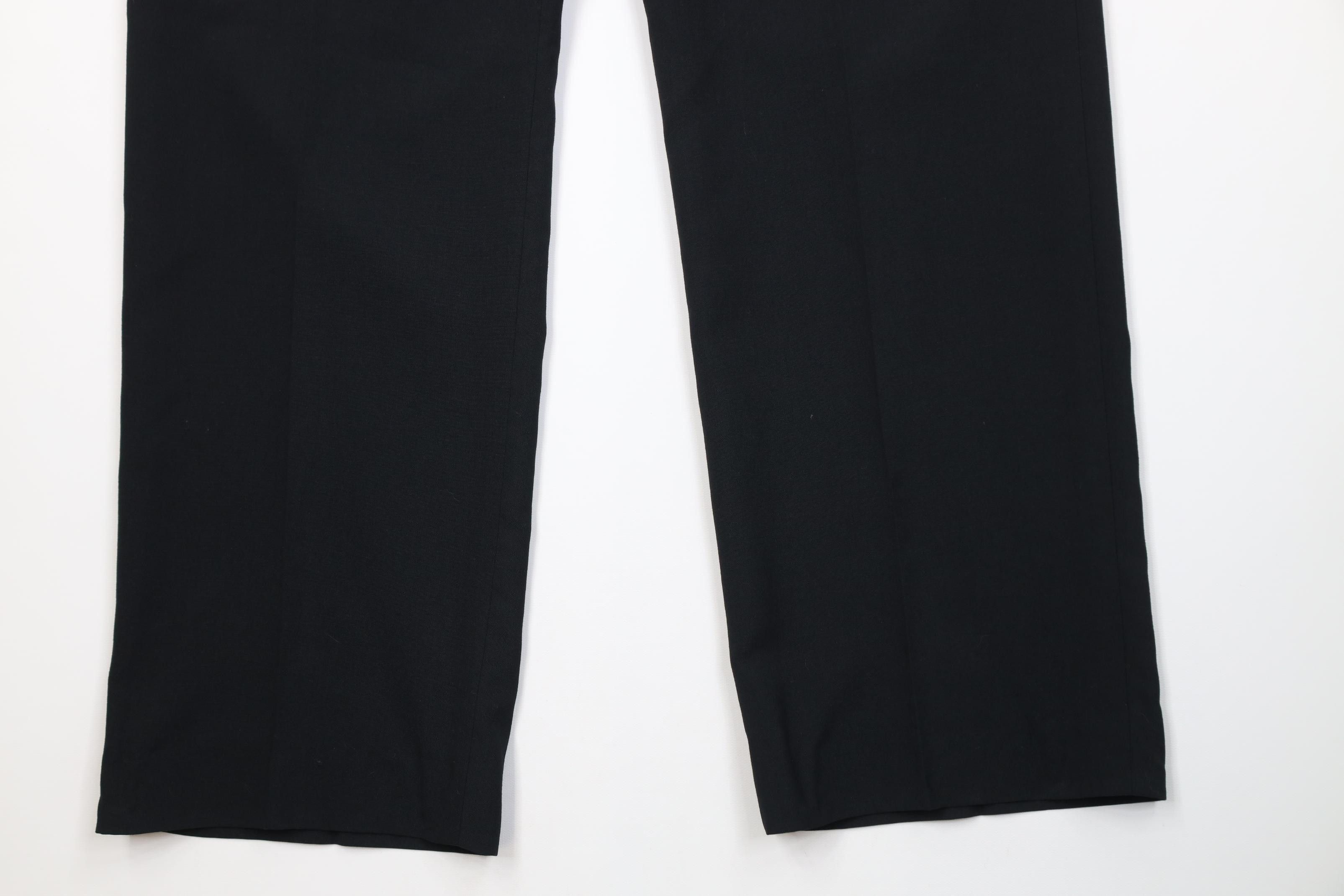 Vintage Vintage 70s Streetwear Knit Flared Wide Leg Chino Pants Size US 36 / EU 52 - 4 Thumbnail