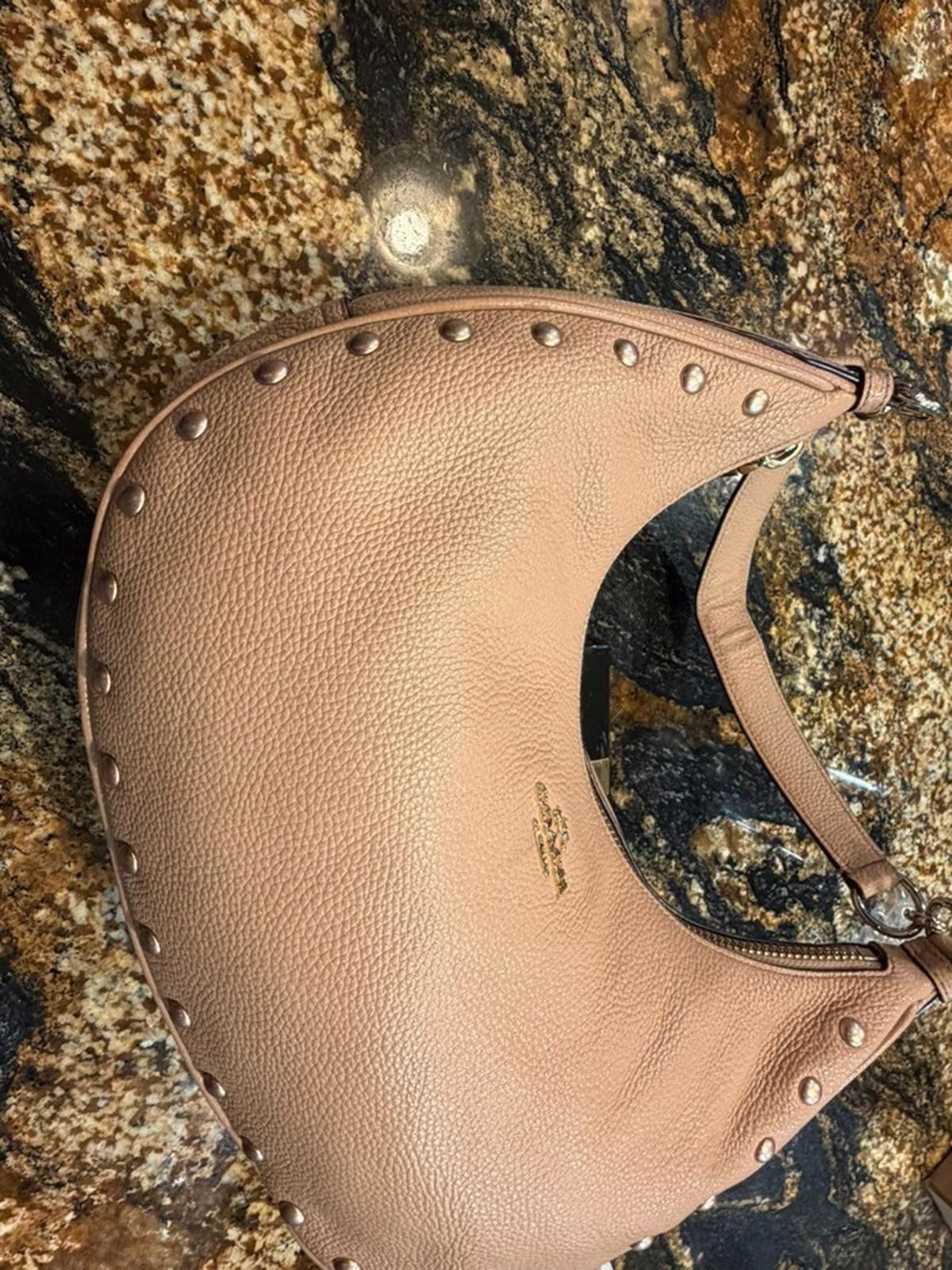 Coach Coach Harley East West Soft Pink Leather Hobo Bag F38250 Size ONE SIZE - 11 Thumbnail