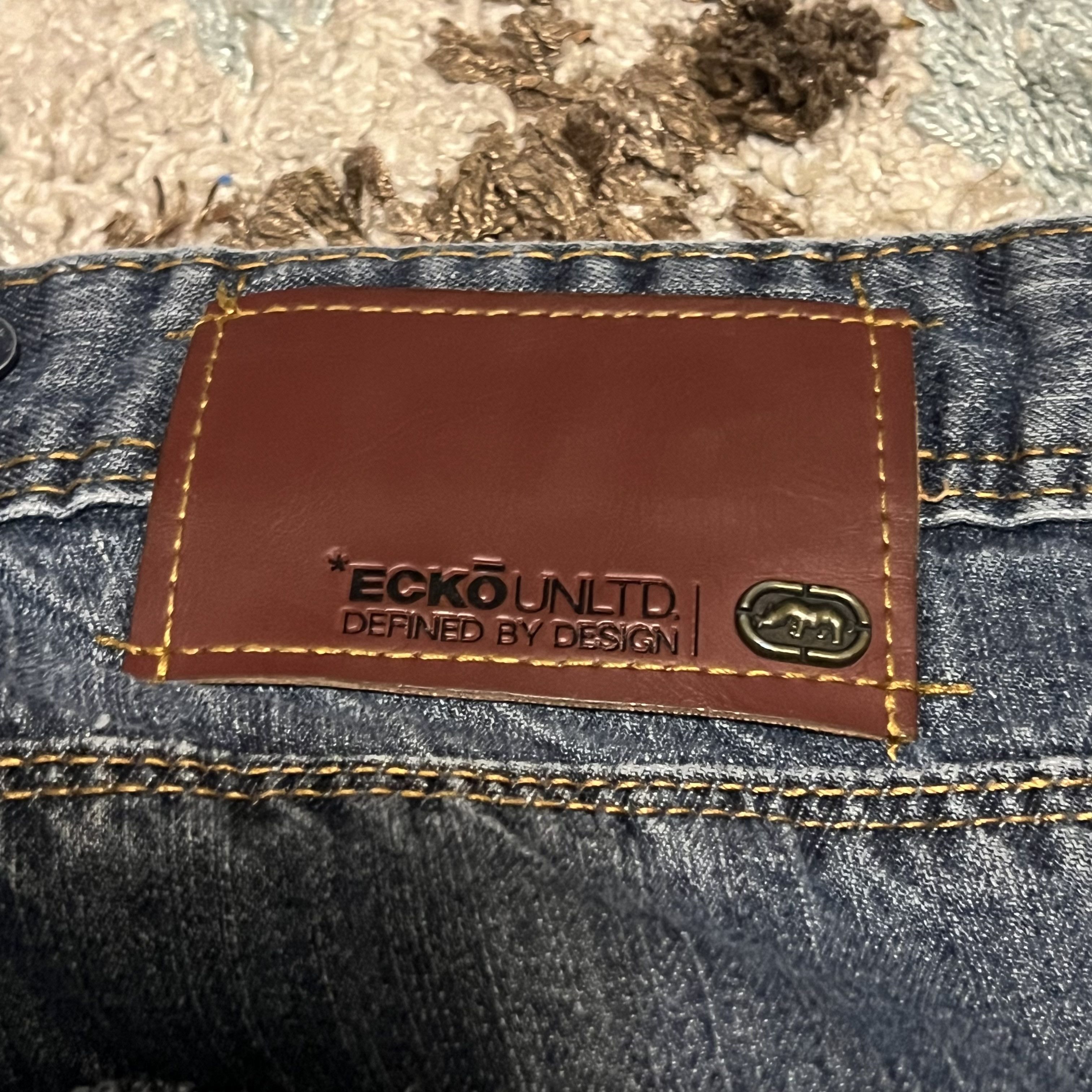 Ecko Unltd. Ecko Unltd Relaxed Fit Baggy Jeans Size 34x31 Skater Y2K Size US 34 / EU 50 - 5 Thumbnail