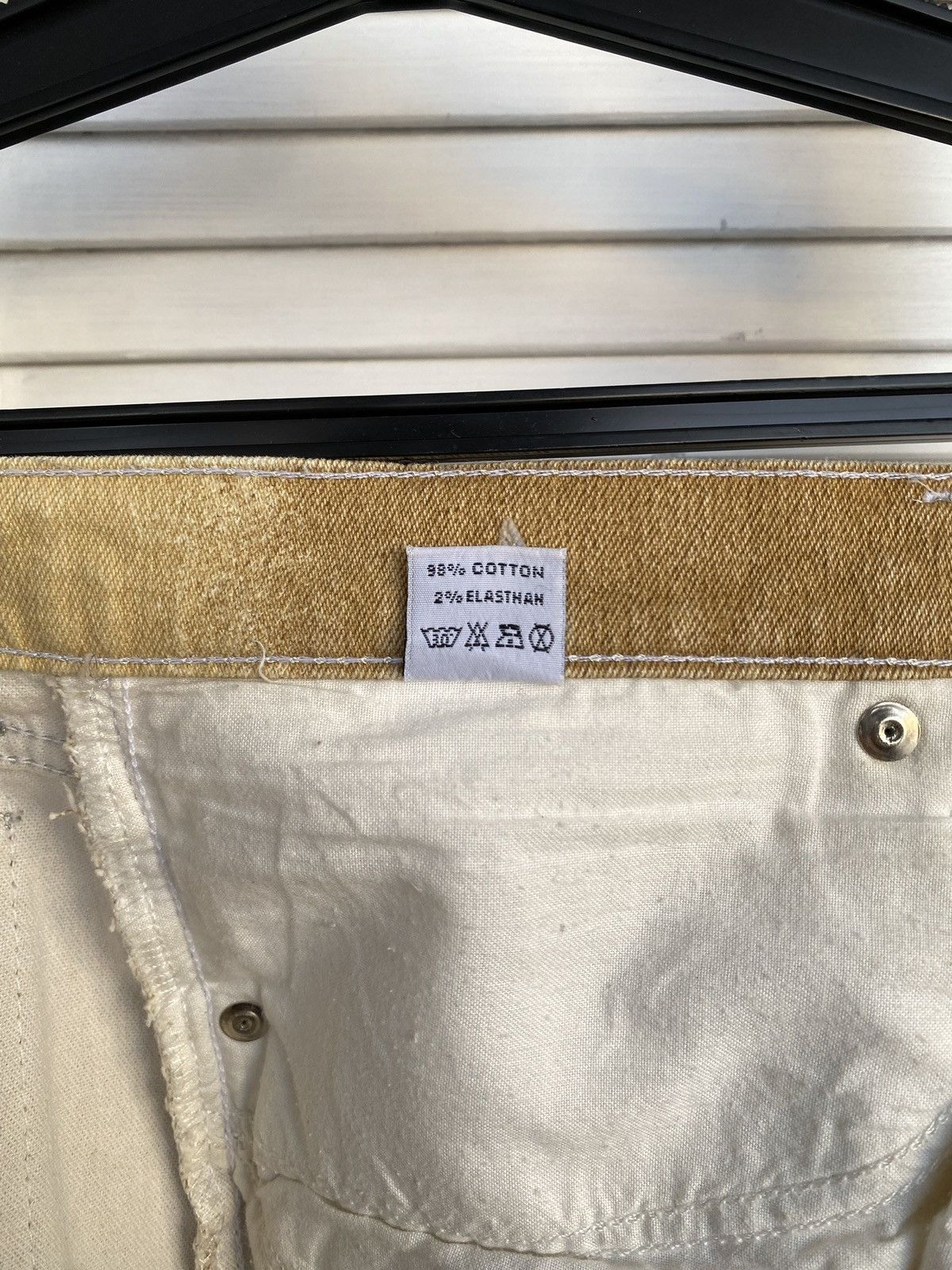 Roberto Cavalli × Vintage Roberto Cavalli Sand Wash Jeans Logo Metal Buttons & Sunset Size 29" - 12 Thumbnail
