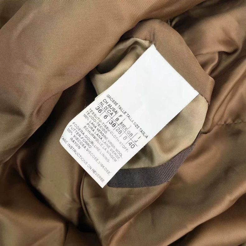 Max Mara Max Mara Wool brown double-breasted coat Size M / US 6-8 / IT 42-44 - 4 Thumbnail