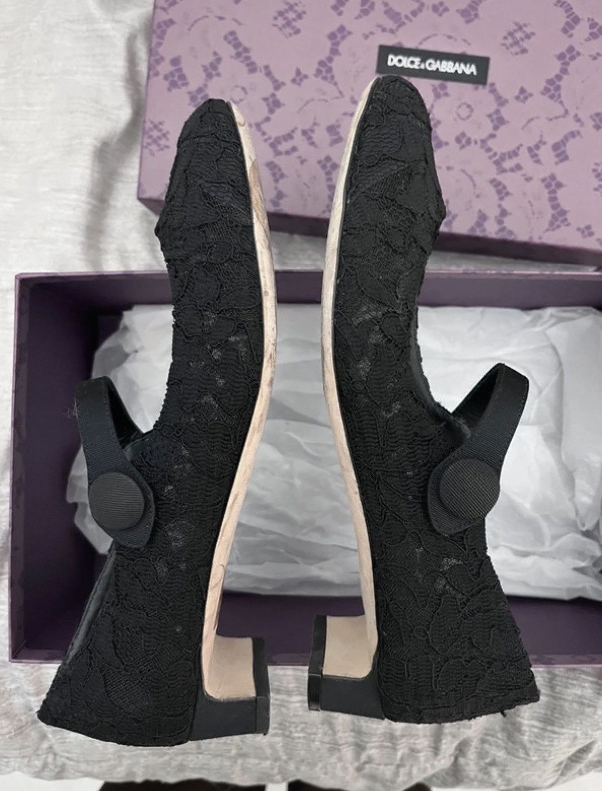 Dolce & Gabbana Dolce & Gabbana lace flats Size US 7 / IT 37 - 4 Thumbnail