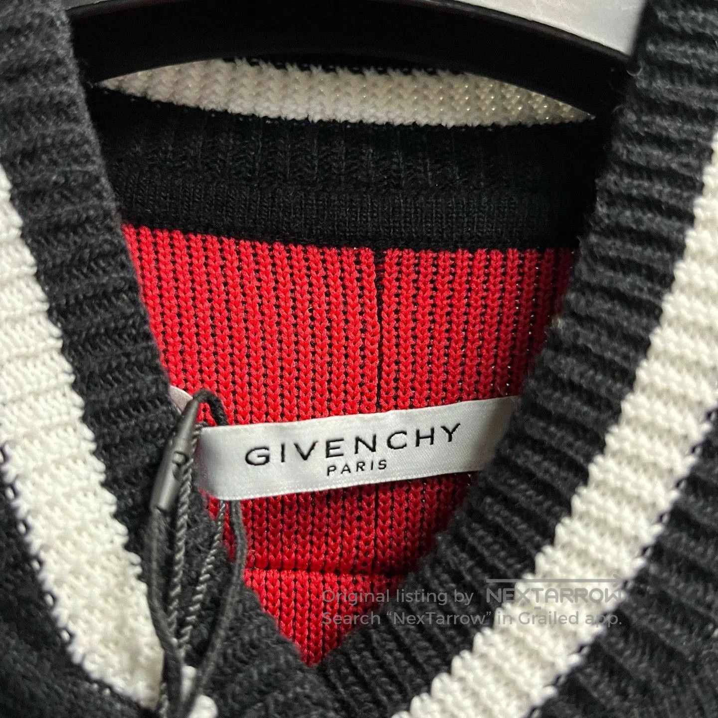 Givenchy Givenchy Black and White Striped Single-Breasted Jacket. Size US S / EU 44-46 / 1 - 3 Thumbnail
