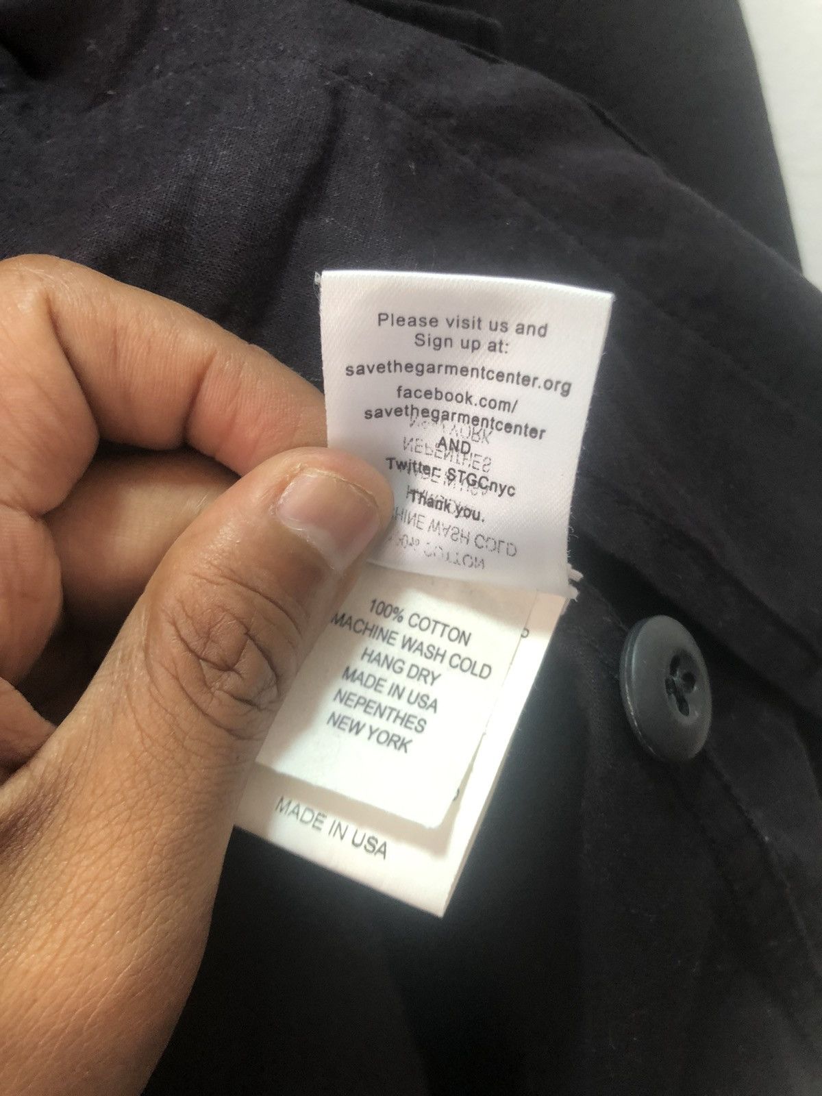 Nepenthes NEPENTHES NY Military Shirt American Flag Double Pocket Size US M / EU 48-50 / 2 - 8 Thumbnail