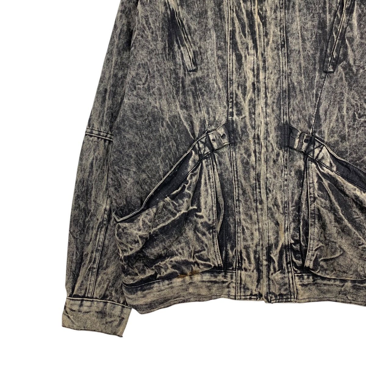 Urban Equipment URBAN EQUIPMENT Black Stone Wash Denim Jacket #2177-C96 Size US XL / EU 56 / 4 - 3 Thumbnail