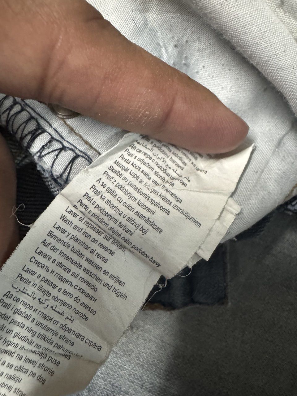 Kapital THRASHED Japanese Jules Denim Regular Faded Distress Ripped Size US 34 / EU 50 - 13 Thumbnail