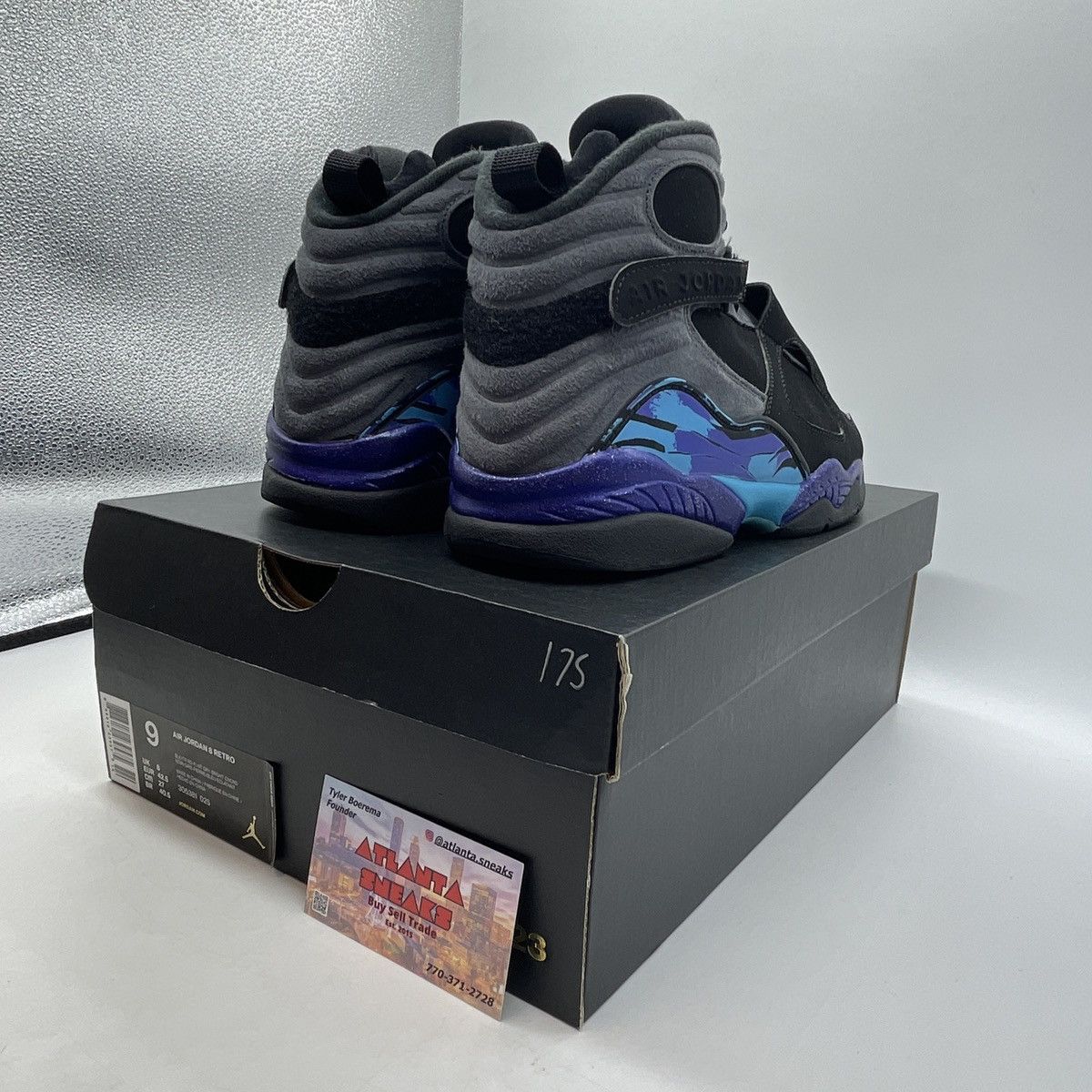 Jordan Brand Air Jordan 8 aqua Size US 9 / EU 42 - 5 Thumbnail