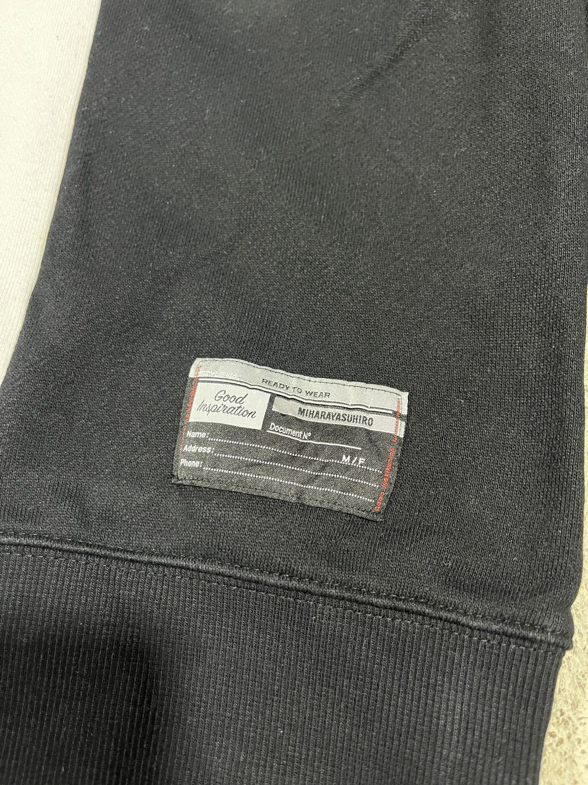 Maison MIHARA YASUHIRO MIHARAYASUHIRO “Good Inspiration” Rebuild Sweatshirt Size US M / EU 48-50 / 2 - 4 Thumbnail