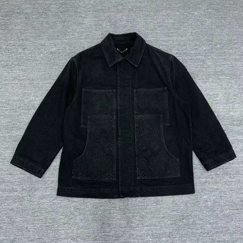 Louis Vuitton Louis Vuitton Monogram Denim Jacket - dmc Size US L / EU 52-54 / 3 - 1 Thumbnail