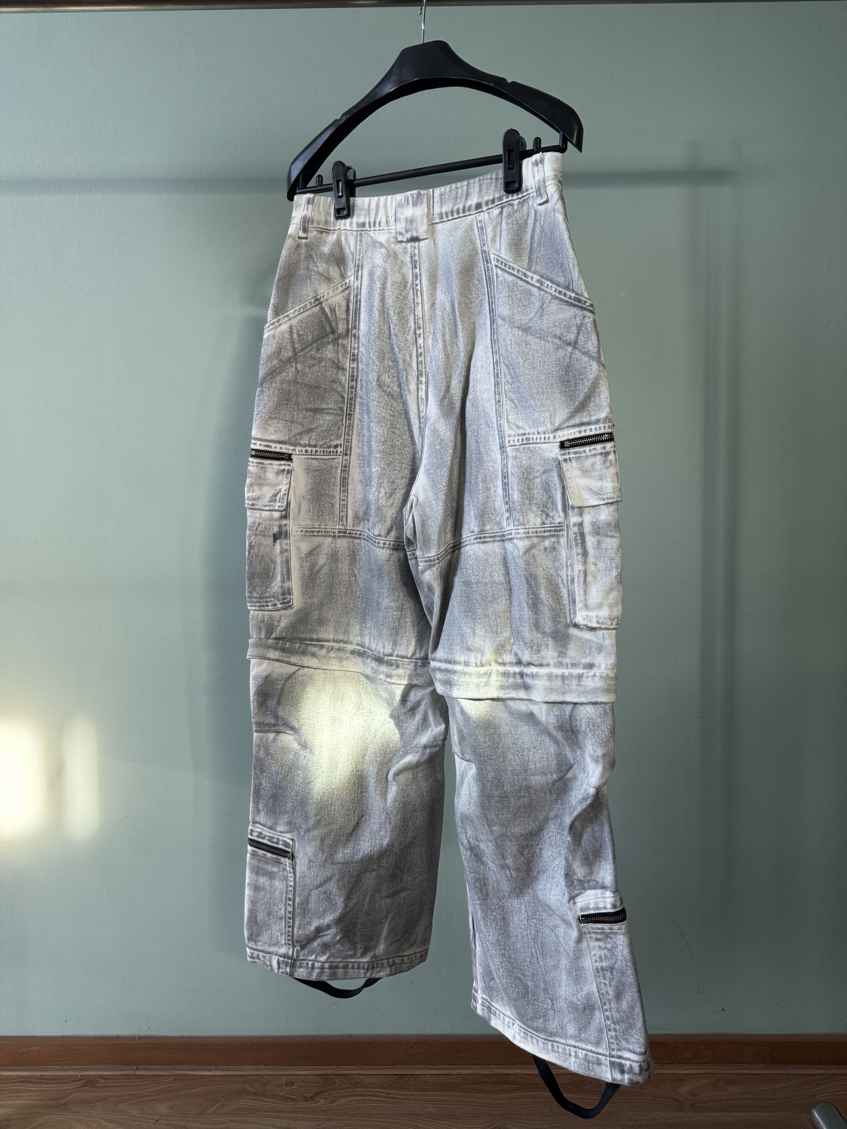 Japanese Brand Schism Inducing detachable cargo denim Size US 29 - 7 Thumbnail