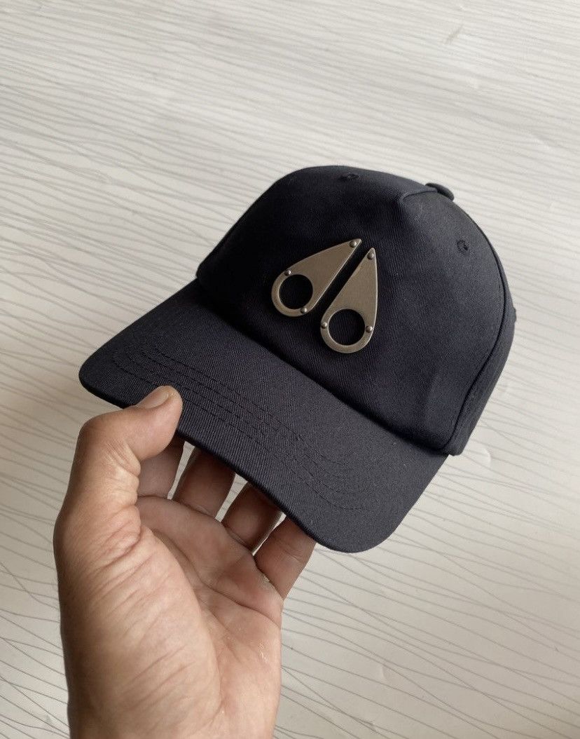 Moose Knuckles Moose Knuckles Logo Icon Black Cap Size ONE SIZE - 4 Thumbnail