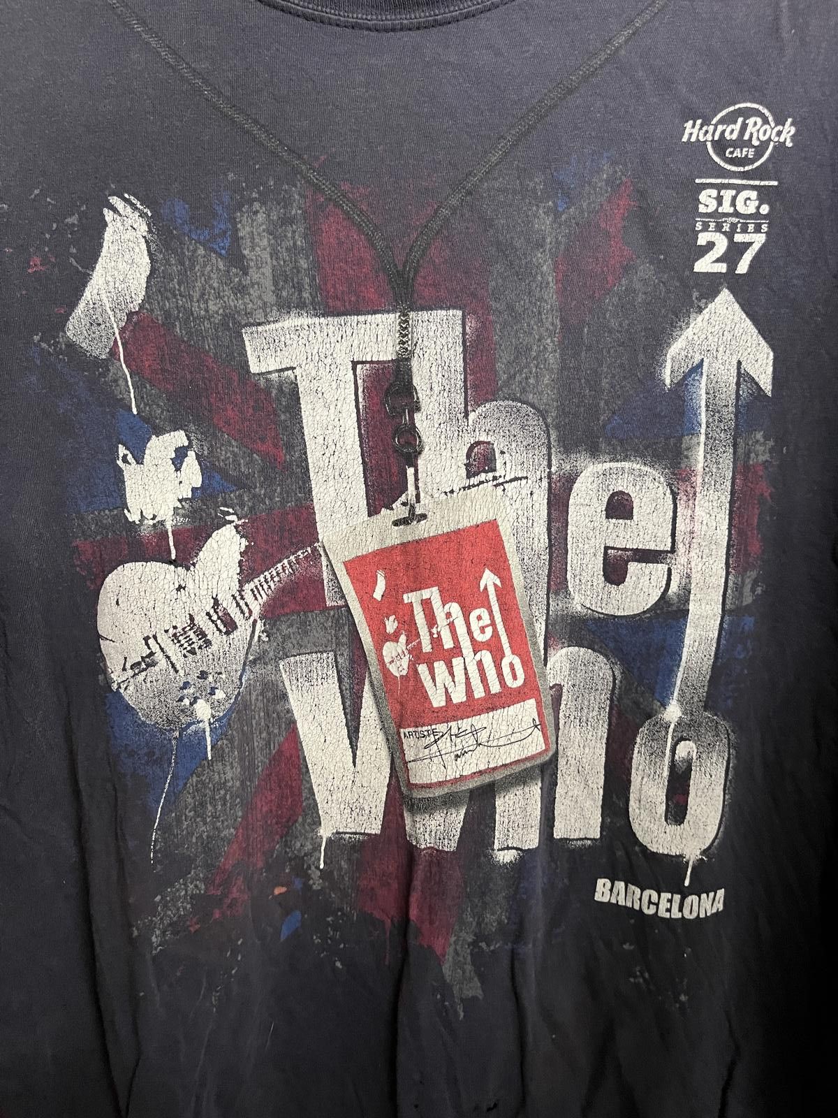 Hard Rock Cafe Thrashed The Who Band Tee Hard Rock Cafe T-shirt - M Size US M / EU 48-50 / 2 - 4 Thumbnail