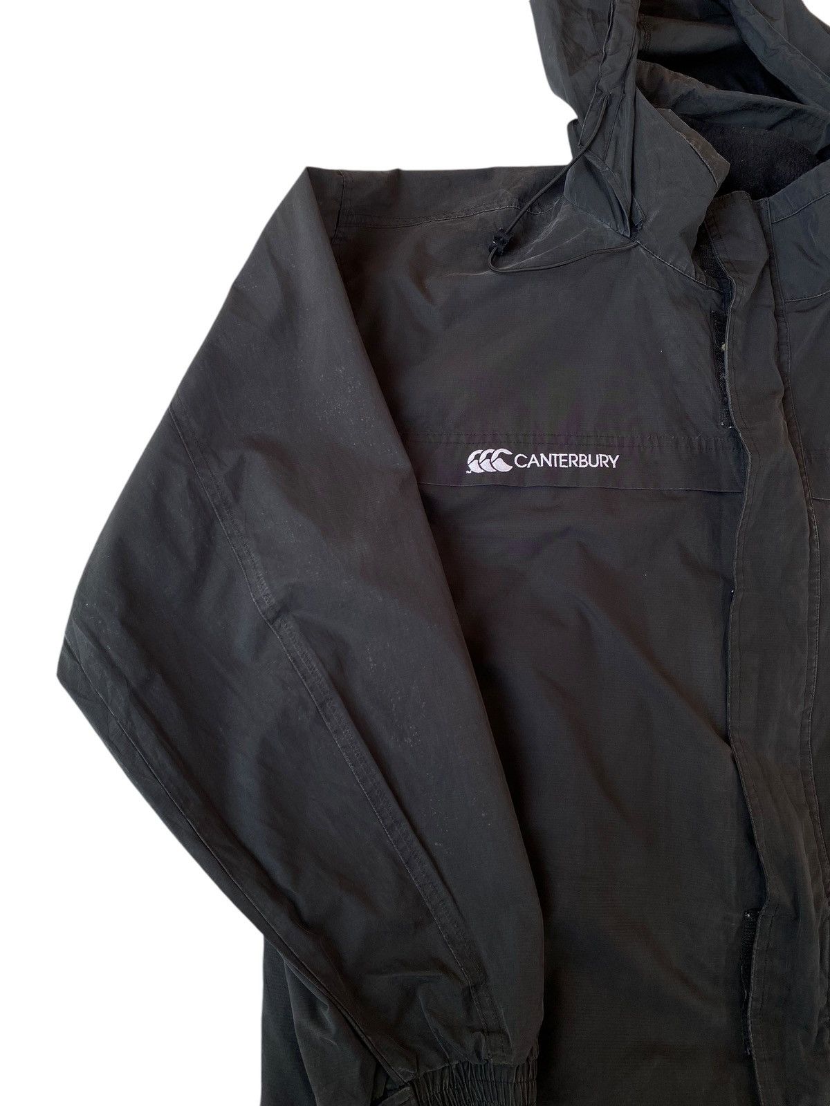 Canterbury of New Zealand × Vintage VTG Canterbury Black Jacket Size US XL / EU 56 / 4 - 4 Thumbnail