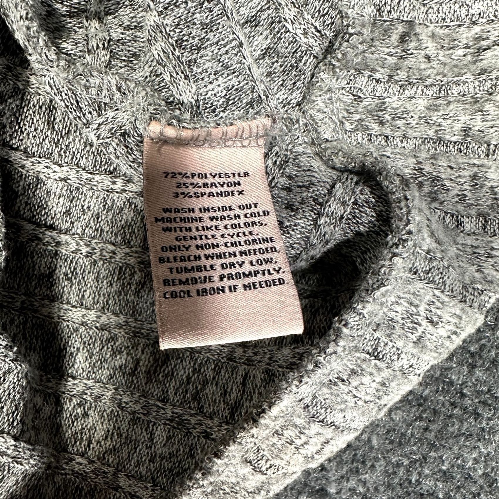 Juicy Couture Juicy Couture Sweater Womens M Gray Knit 3/4 Sleeve Boxy Lagenlook Pullover Cardigan Knitwear Ribbed Hem Regular Fit Size M / US 6-8 / IT 42-44 - 8 Thumbnail