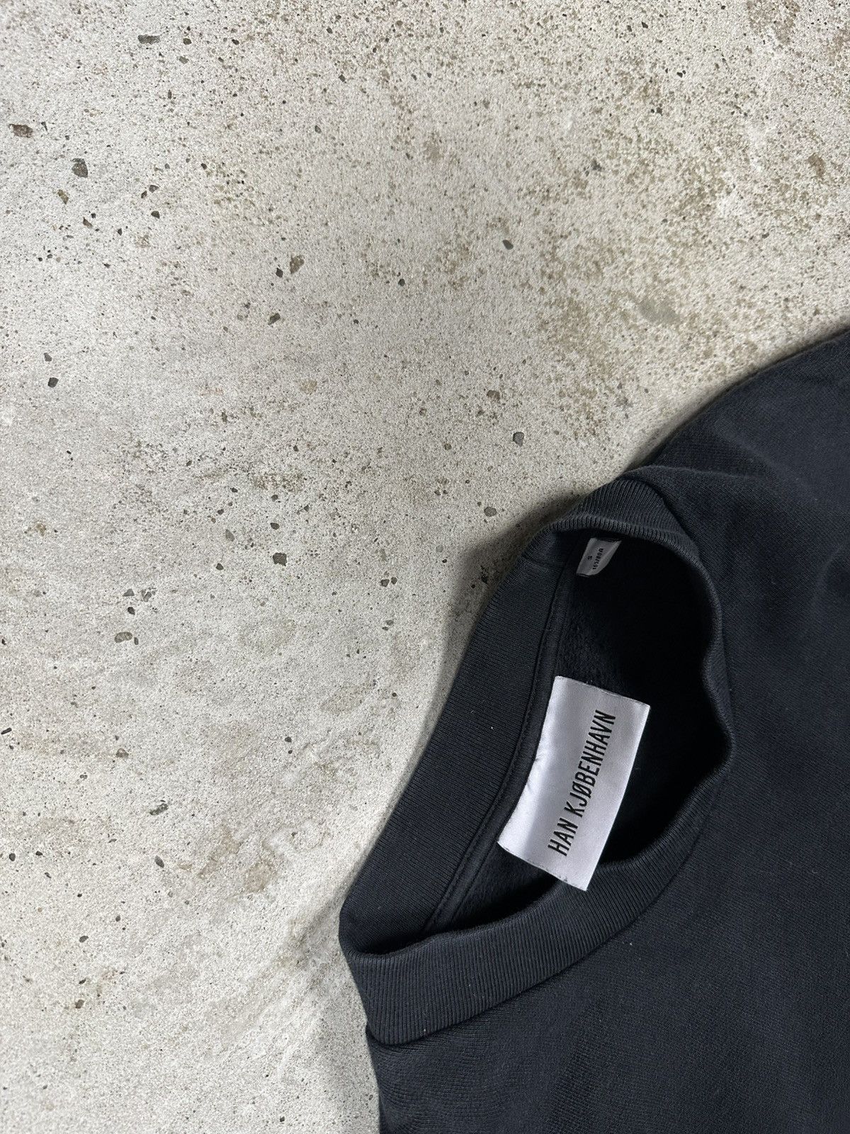 Han Kjobenhavn Han Kjobenhavn Black Home Box Crewneck Sweatshirt Size US S / EU 44-46 / 1 - 5 Thumbnail