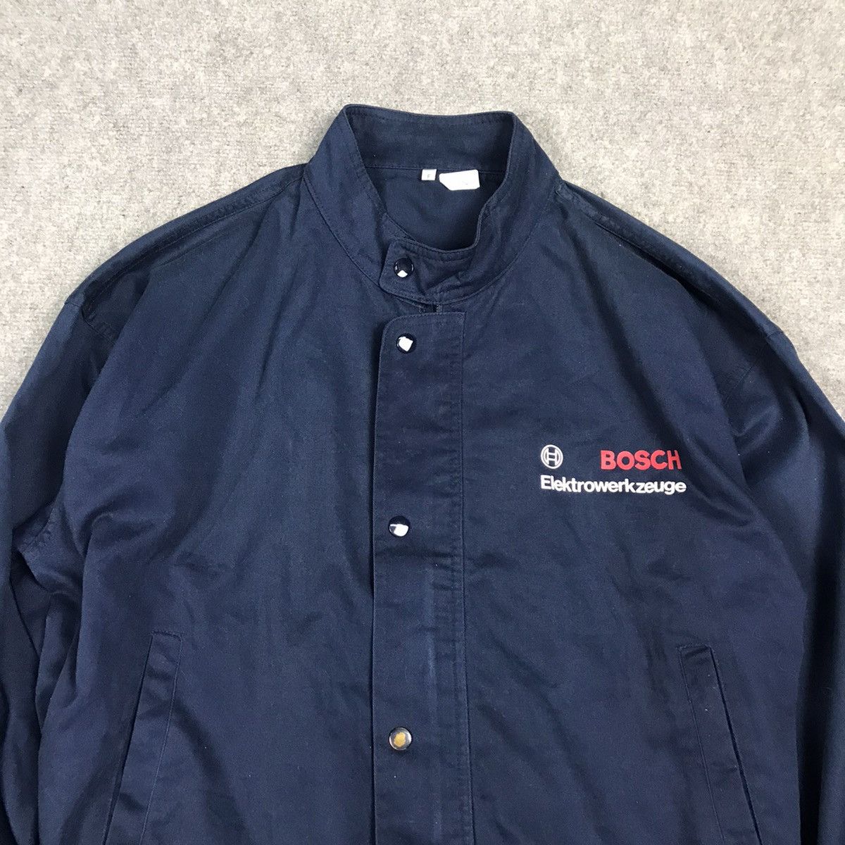 Japanese Brand BOSCH JAPAN DESIGN WORK JACKET COTTON ZIPPER JACKET Size US L / EU 52-54 / 3 - 6 Thumbnail