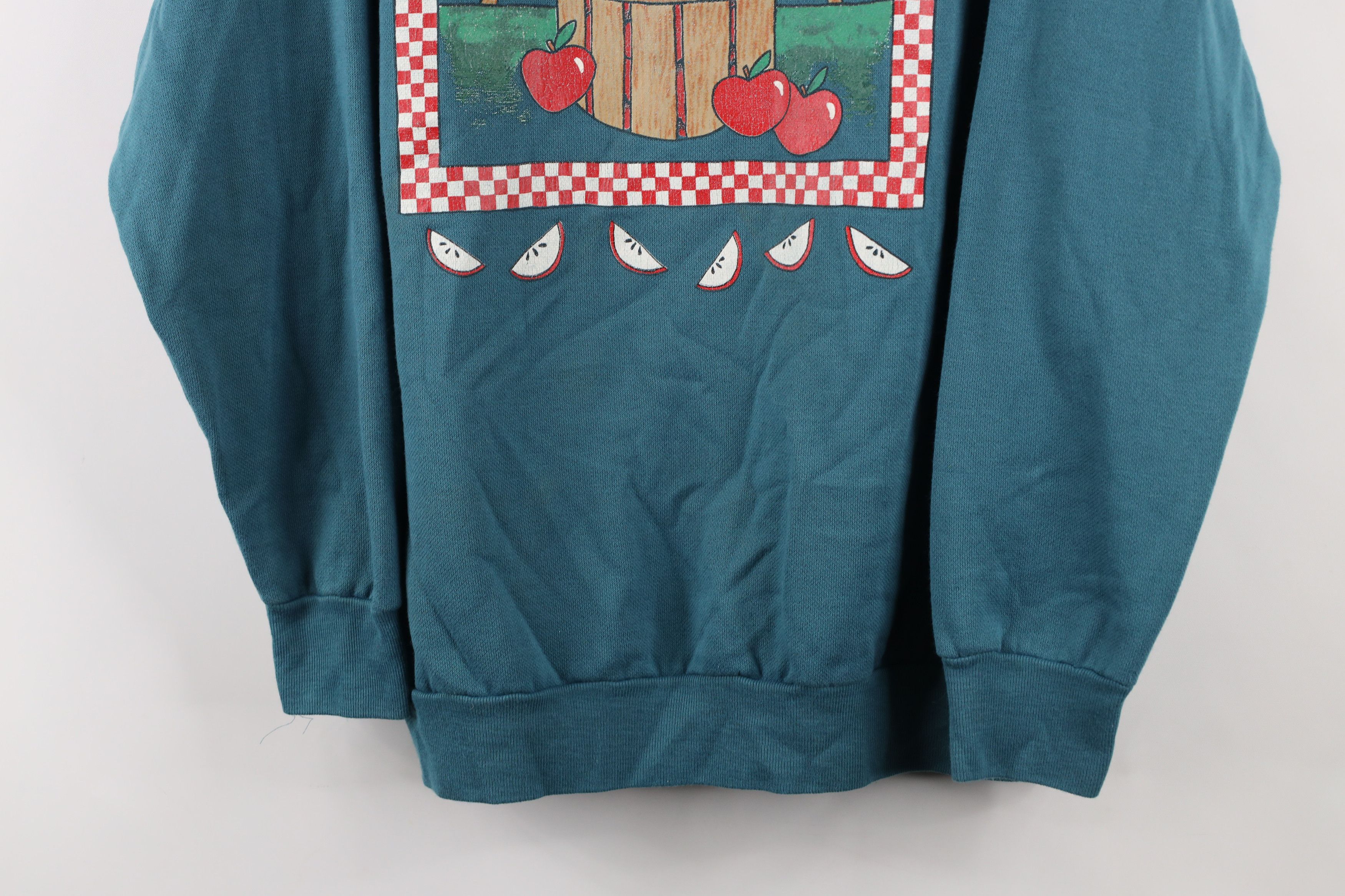 Vintage Vintage 90s Streetwear Apple Orchard Country Sweatshirt USA Size L / US 10 / IT 46 - 3 Thumbnail