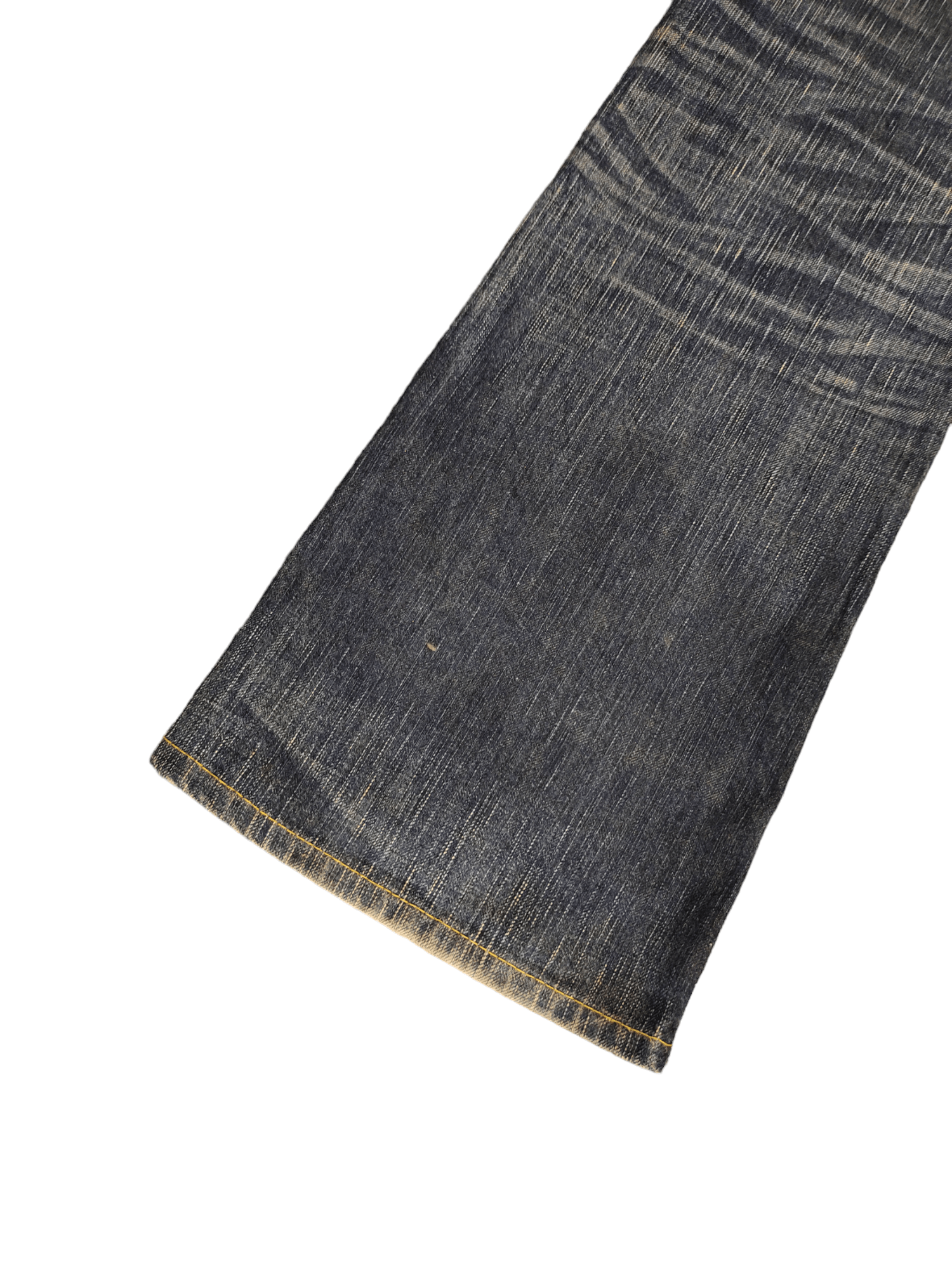If Six Was Nine Flare Jean Edwin 503 Flare Clawmark Denim Bootcut Mudmax Goa Size US 34 / EU 50 - 19 Thumbnail
