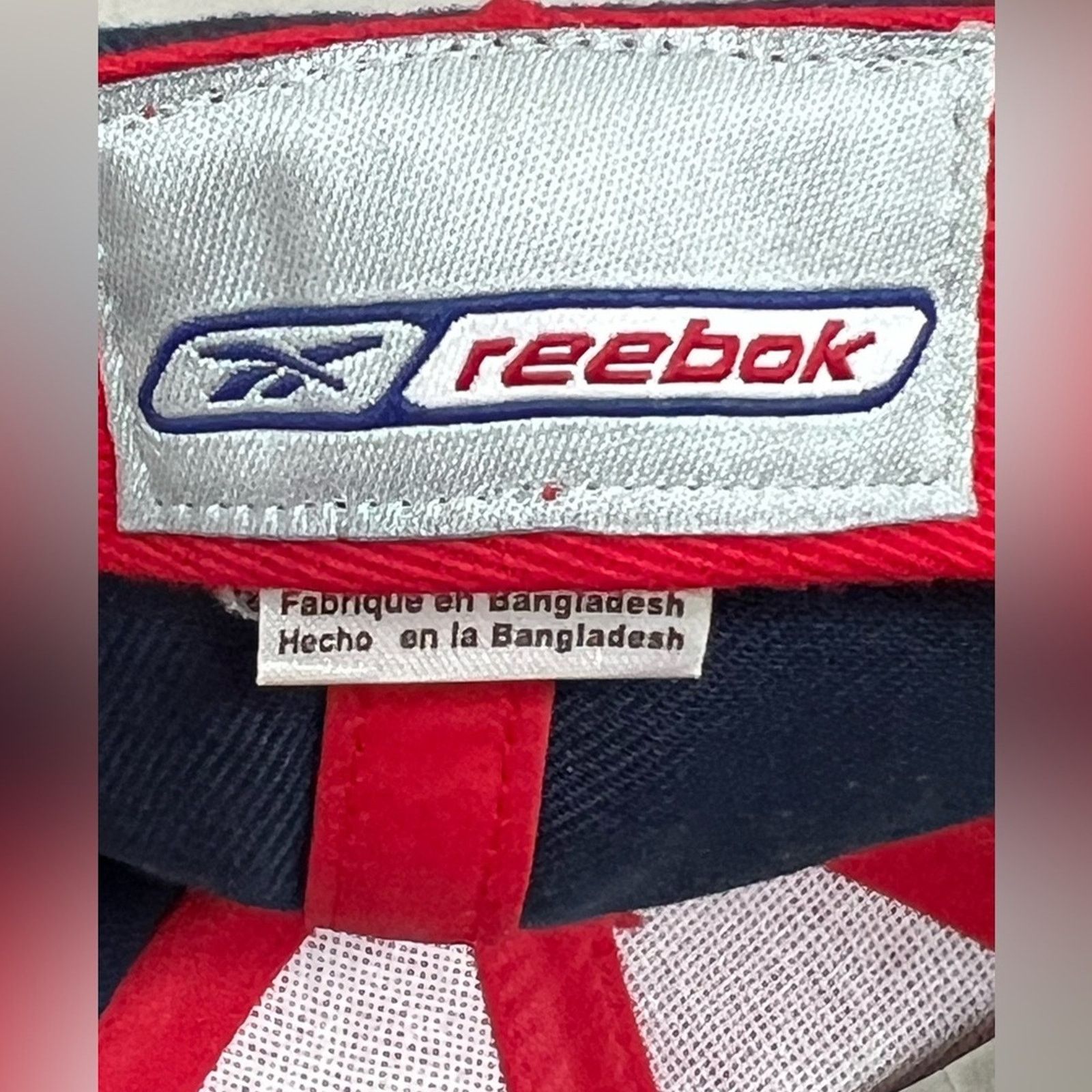 Reebok New Jersey Nets Vtg 90s Fitted Hat Cap All Over Print NWT Size ONE SIZE - 6 Thumbnail