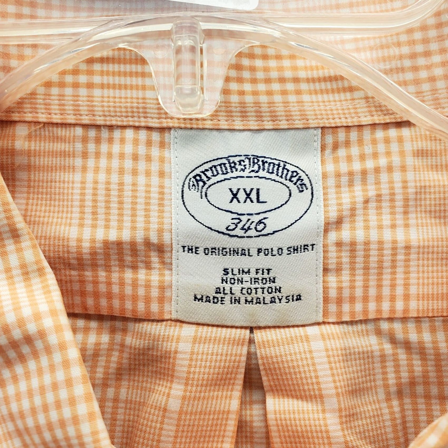 Brooks Brothers Brooks Brothers Casual Shirt Mens 2XL Multi Check Slim Fit Non Iron Button Down Shirt Size US XXL / EU 58 / 5 - 4 Thumbnail