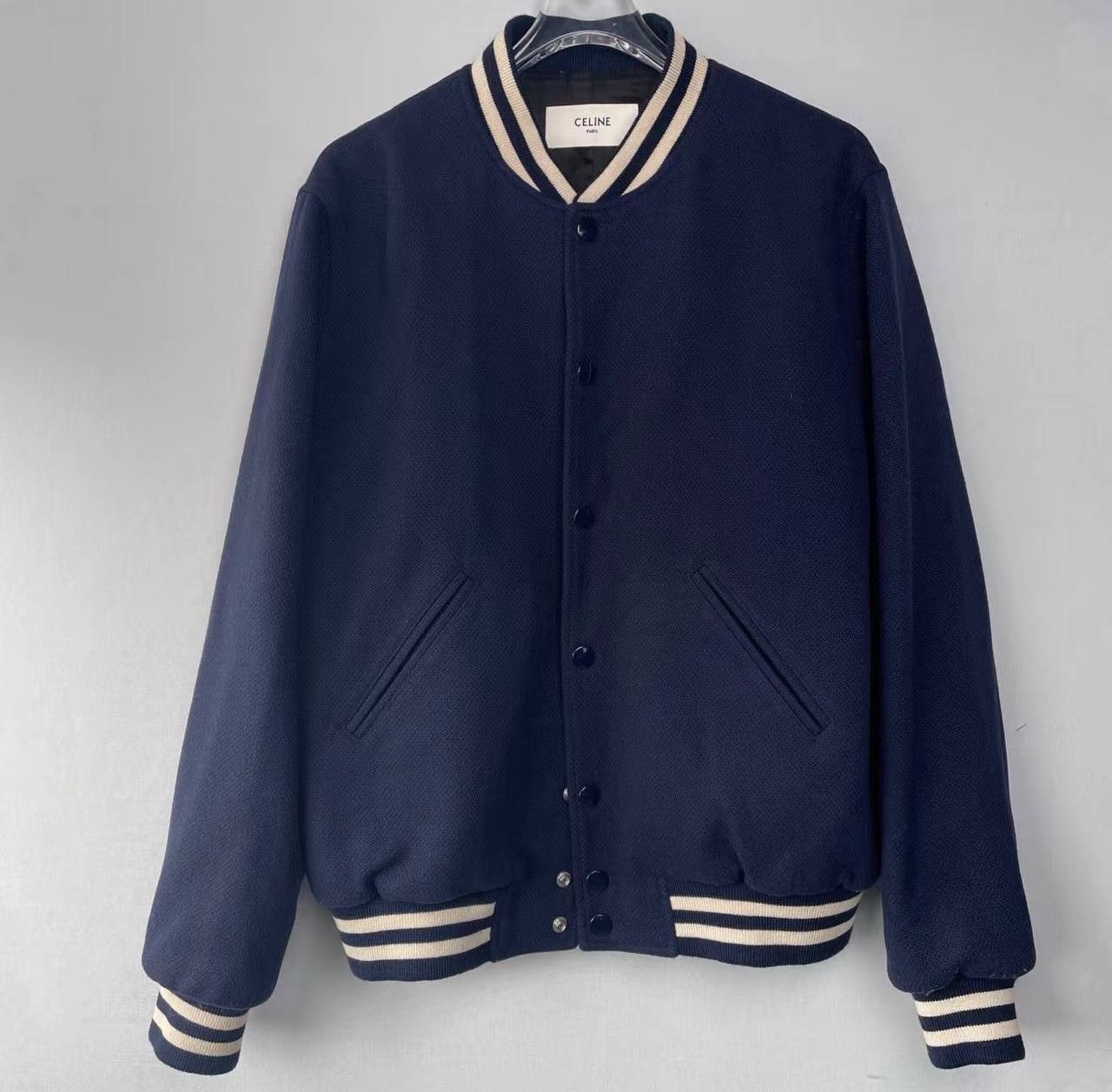 Celine CELINE jacket in dark blue Size US XL / EU 56 / 4 - 1 Thumbnail