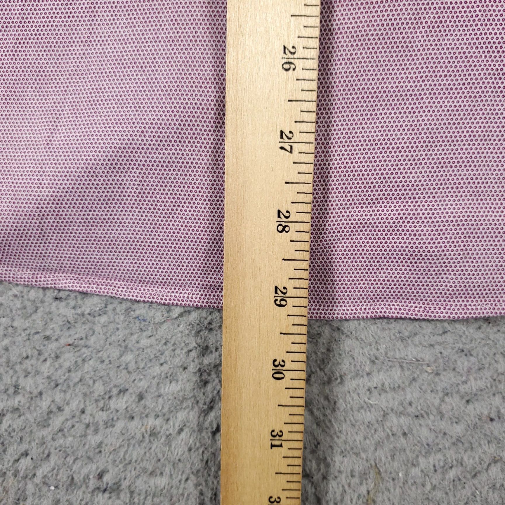 Ben Sherman VINTAGE Ben Sherman Shirt Mens Size 17 Purple Dress Button Up Long Sleeve Regular Collar Shirt Men Purple 17 100% Cotton Size 46R - 5 Thumbnail