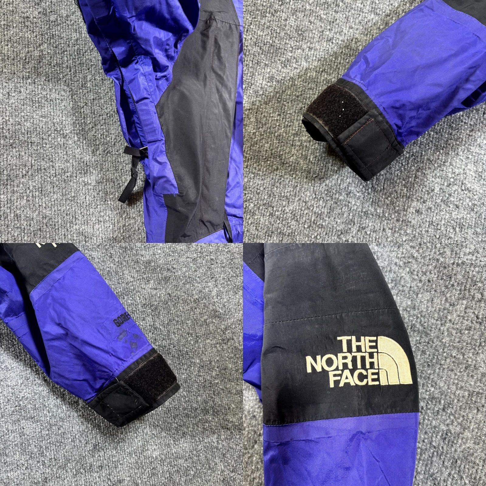 The North Face The North Face Windbreaker Jacket Womens L Blue Polyester Zip-Up Size L / US 10 / IT 46 - 8 Thumbnail