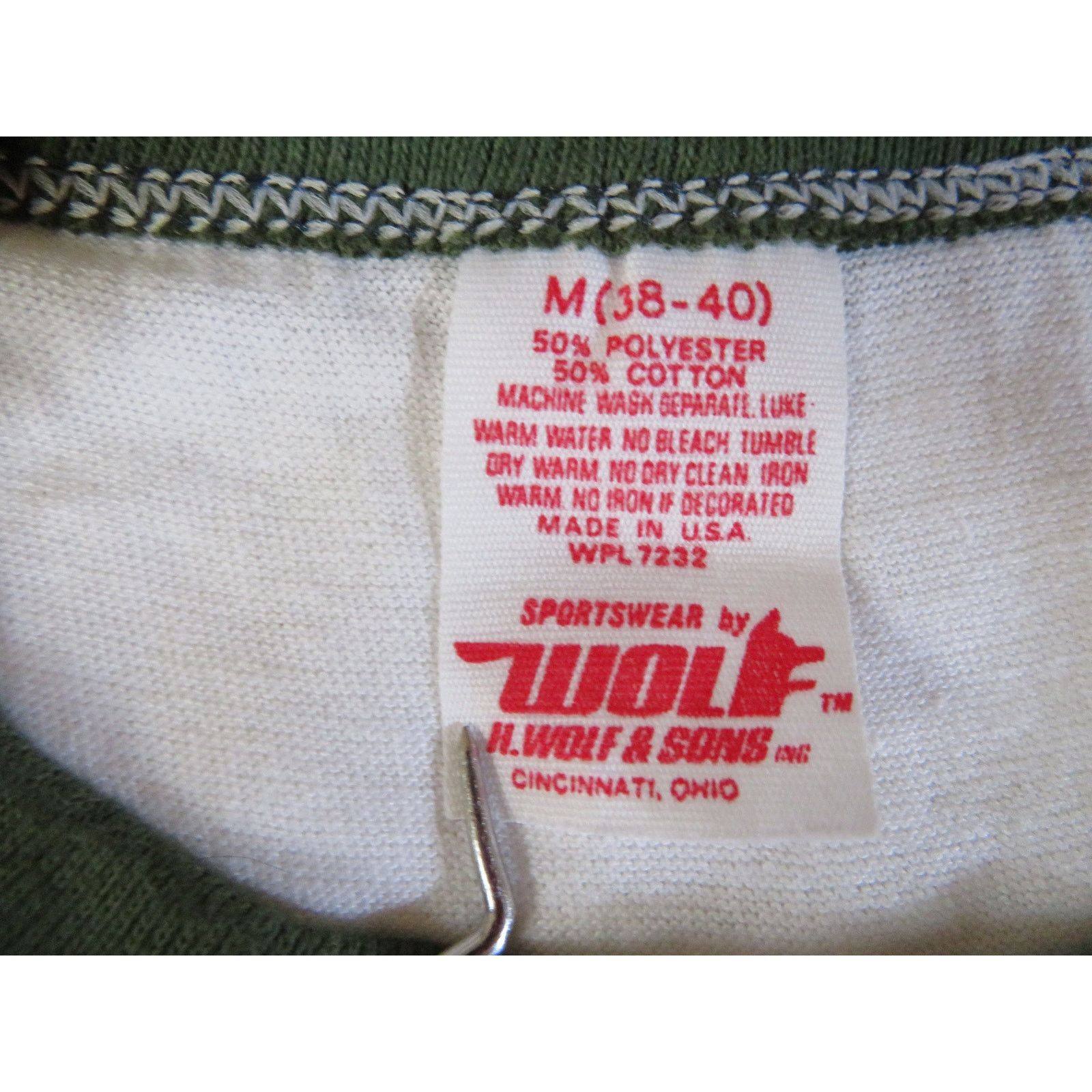 Other SHANANA Grease For Peace Rock Ringer White T-Shirt M 1970s Size US M / EU 48-50 / 2 - 5 Thumbnail