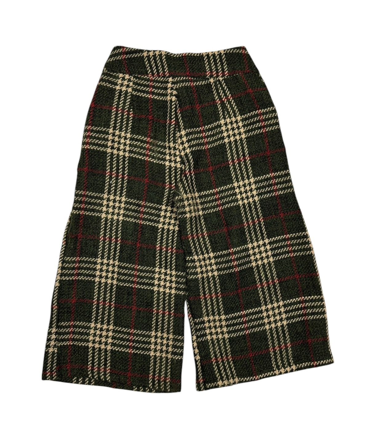 Vtg🔥Harem Tartan Green Ballon Pants Baggy Shorts