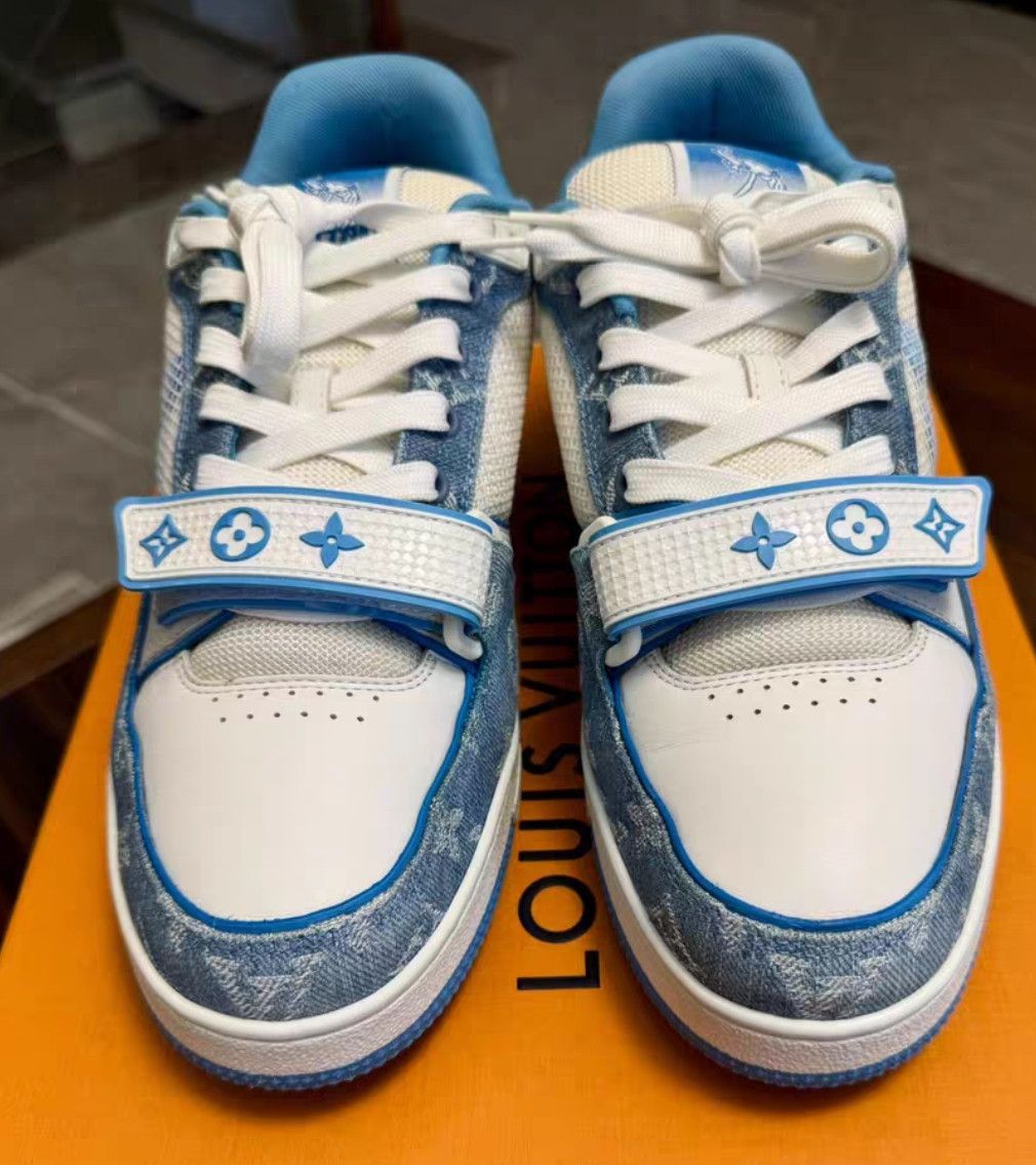 Louis Vuitton Louis Vuitton Trainer Low Top Sneakers for Men -2508 Size US 8.5 / EU 41-42 - 7 Thumbnail
