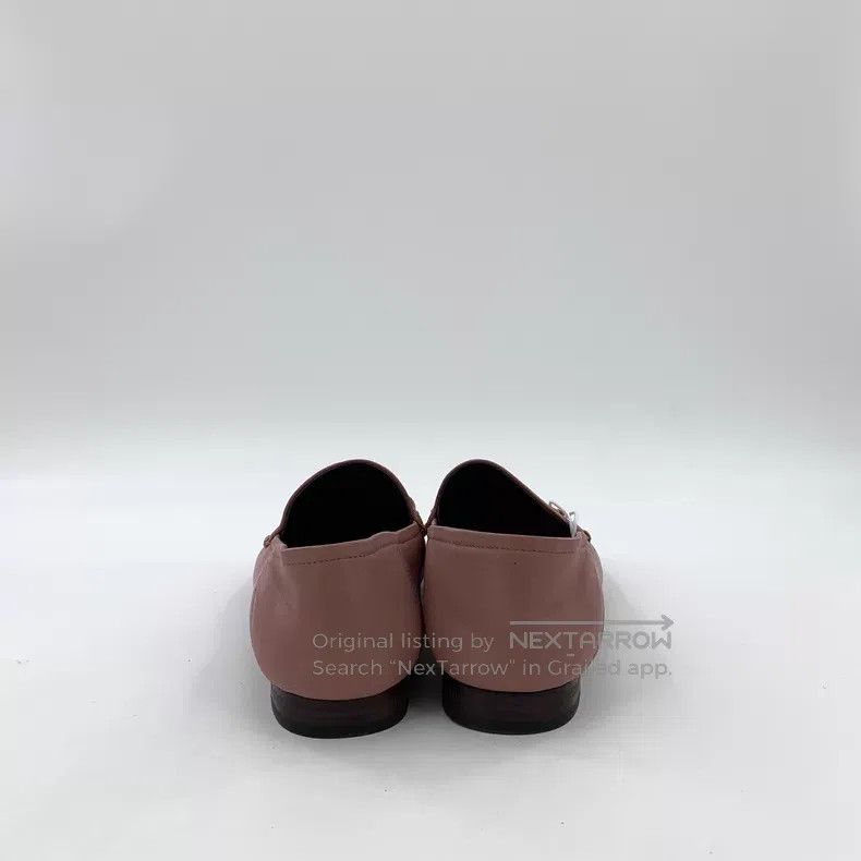 Gucci Gucci Pink horse buckle casual flat single shoes lofers Size US 6 / IT 36 - 4 Thumbnail