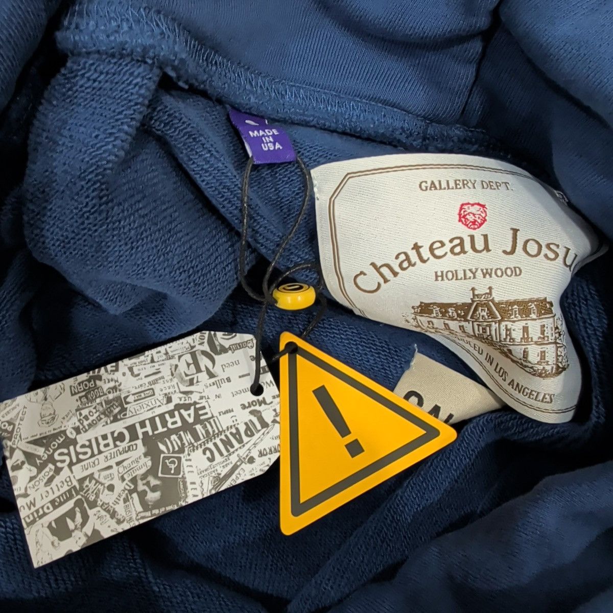 Gallery Dept. Gallery Dept Chateau Ranch Hoodie Navy Blue Size US S / EU 44-46 / 1 - 10 Thumbnail