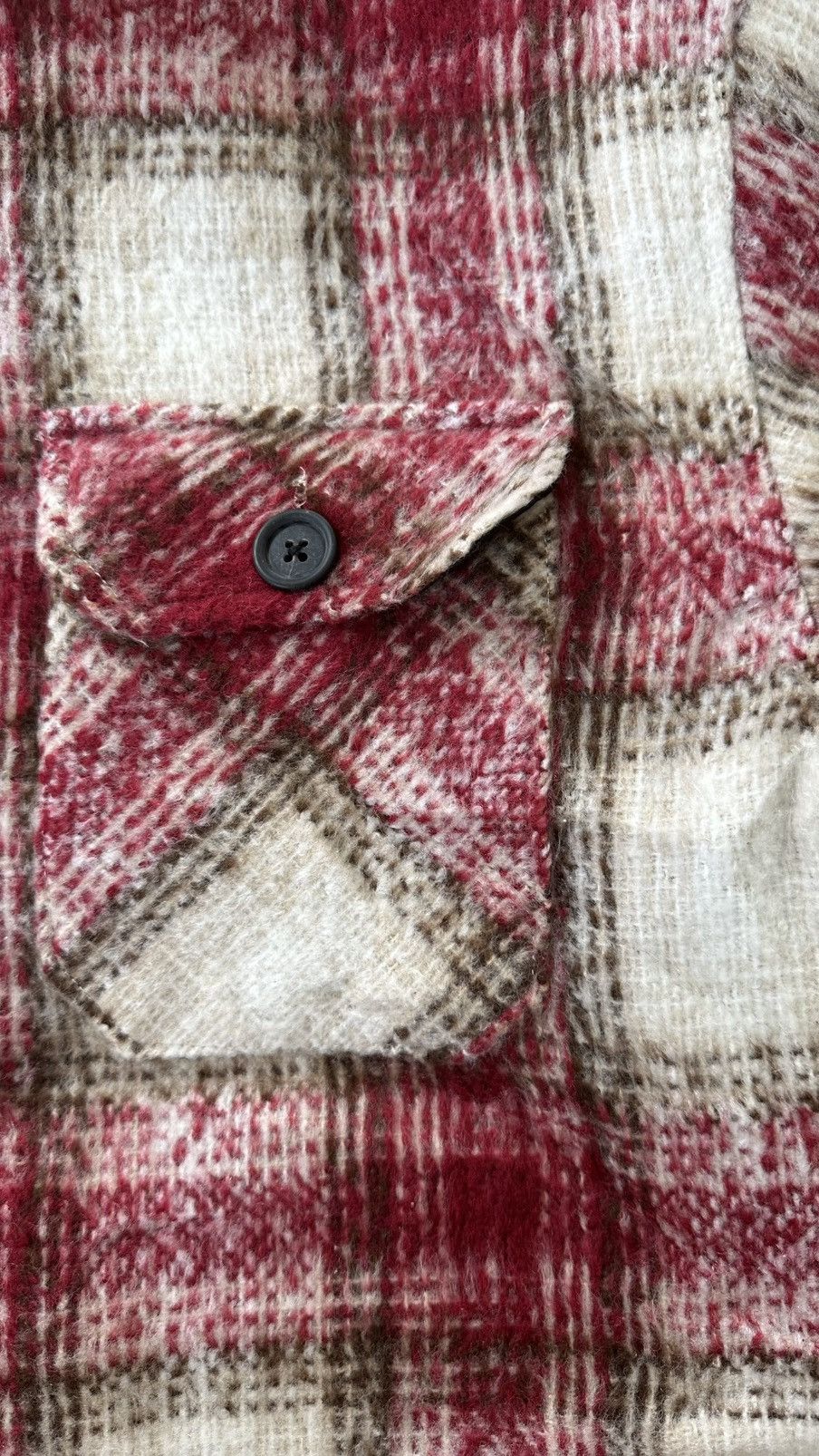 Japanese Brand FULL GLOW FLANNEL SHIRT TARTAN BLANKET DESIGN Size US L / EU 52-54 / 3 - 6 Thumbnail