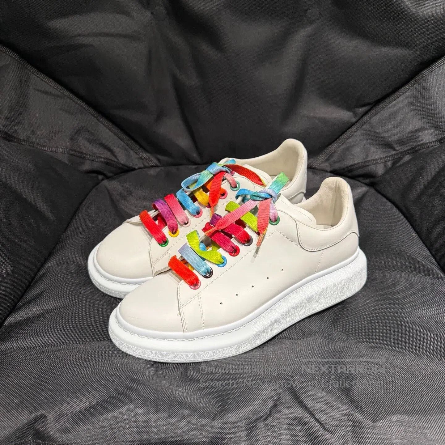 Alexander McQueen Alexander McQueen Rainbow White Shoes. Size US 8.5 / EU 41-42 - 1 Thumbnail