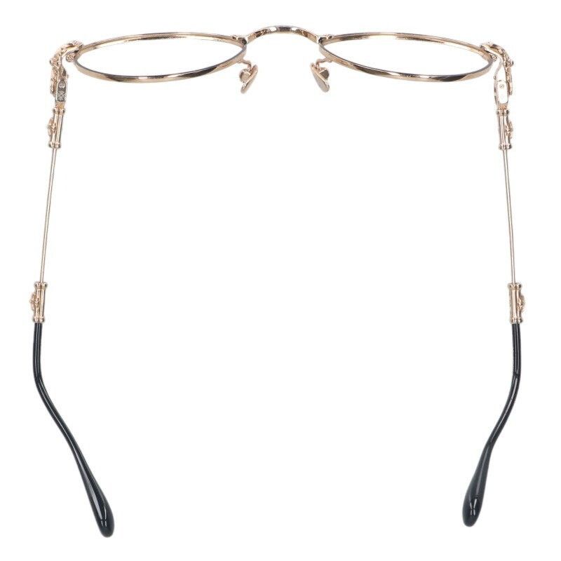 Chrome Hearts Chrome Hearts Bubba-A Round Metal Glasses Size ONE SIZE - 3 Thumbnail
