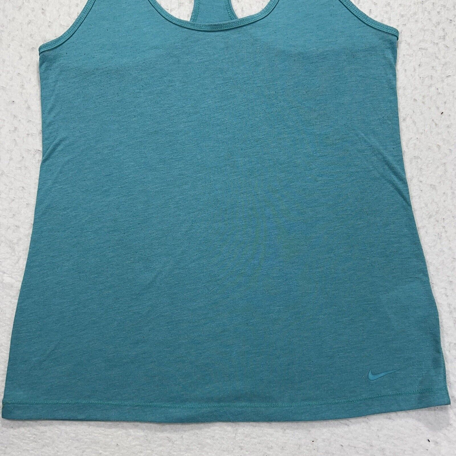 Nike Nike Dri Fit Blue Racerback Athletic Tank Top Size S / US 4 / IT 40 - 6 Thumbnail