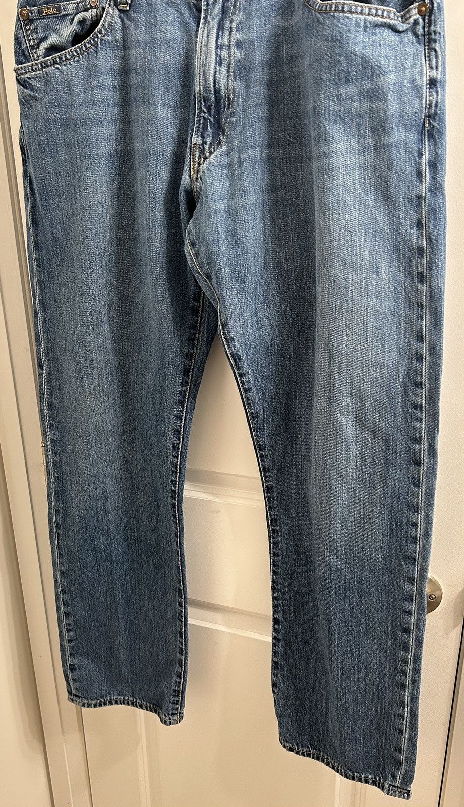 Polo Ralph Lauren Polo Ralph Lauren Mens Light Blue Jeans - Size 36X34 Size US 36 / EU 52 - 2 Thumbnail