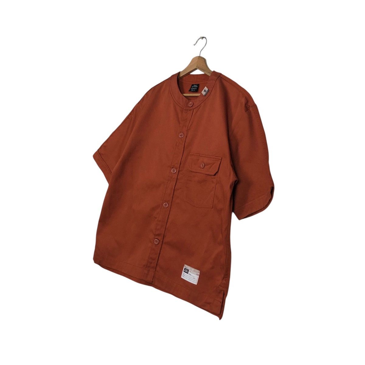 Japanese Brand 📌Short Sleeve Button Work Shirt Jacket Miharayasuhiro Japan Size US M / EU 48-50 / 2 - 3 Thumbnail