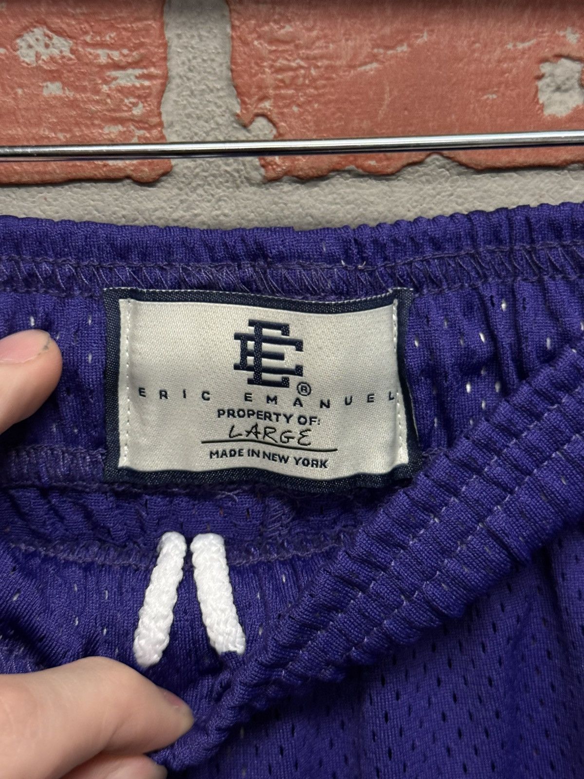 Eric Emanuel × Warren Lotas Eric Emanuel x Warren Lotas Mesh Shorts Purple Size L (NEW) Size US 31 - 8 Thumbnail