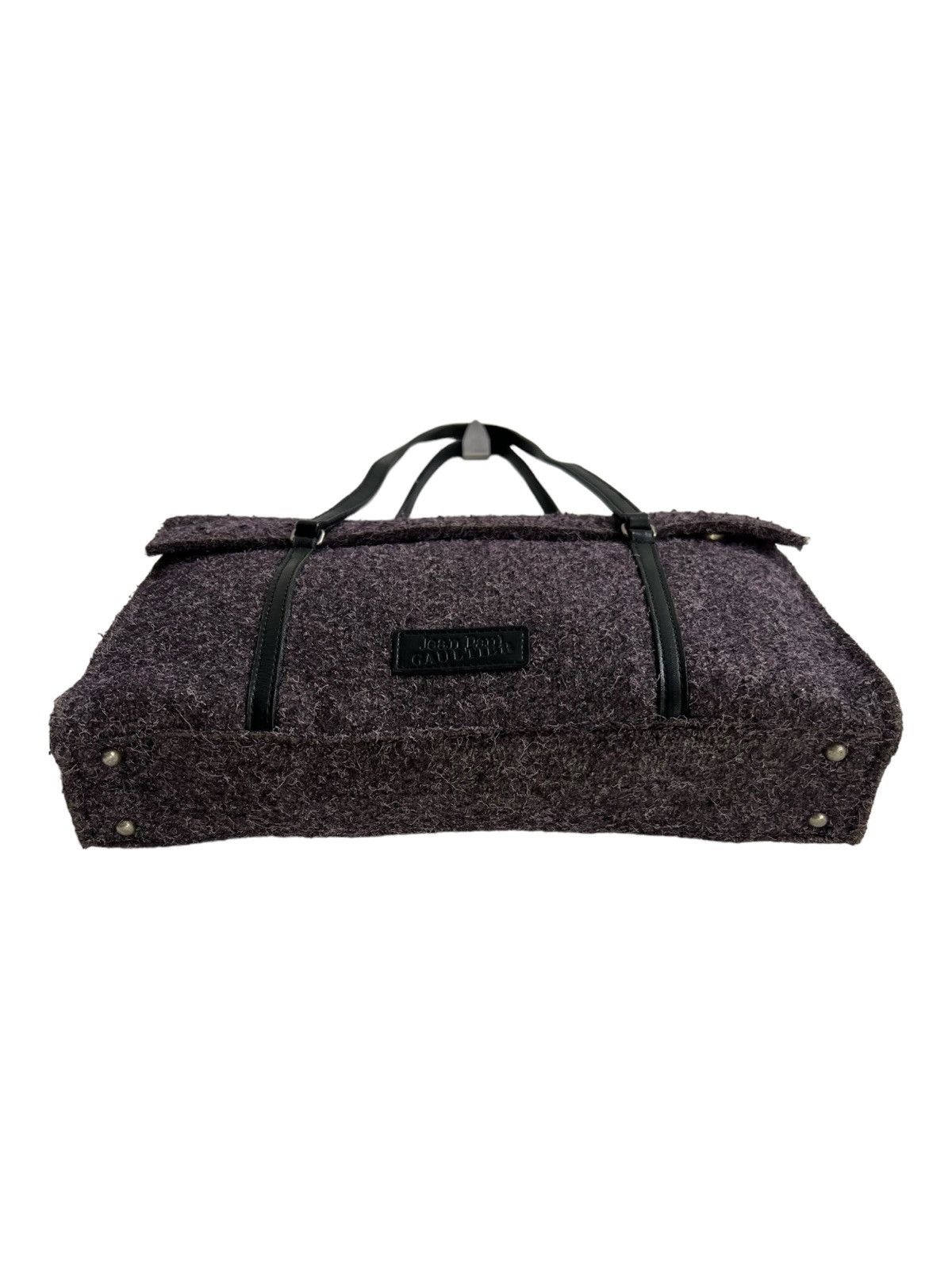 Jean Paul Gaultier 1990s Jean Paul Gaultier Satanic Texture & Leather Strap Bag Size ONE SIZE - 6 Thumbnail