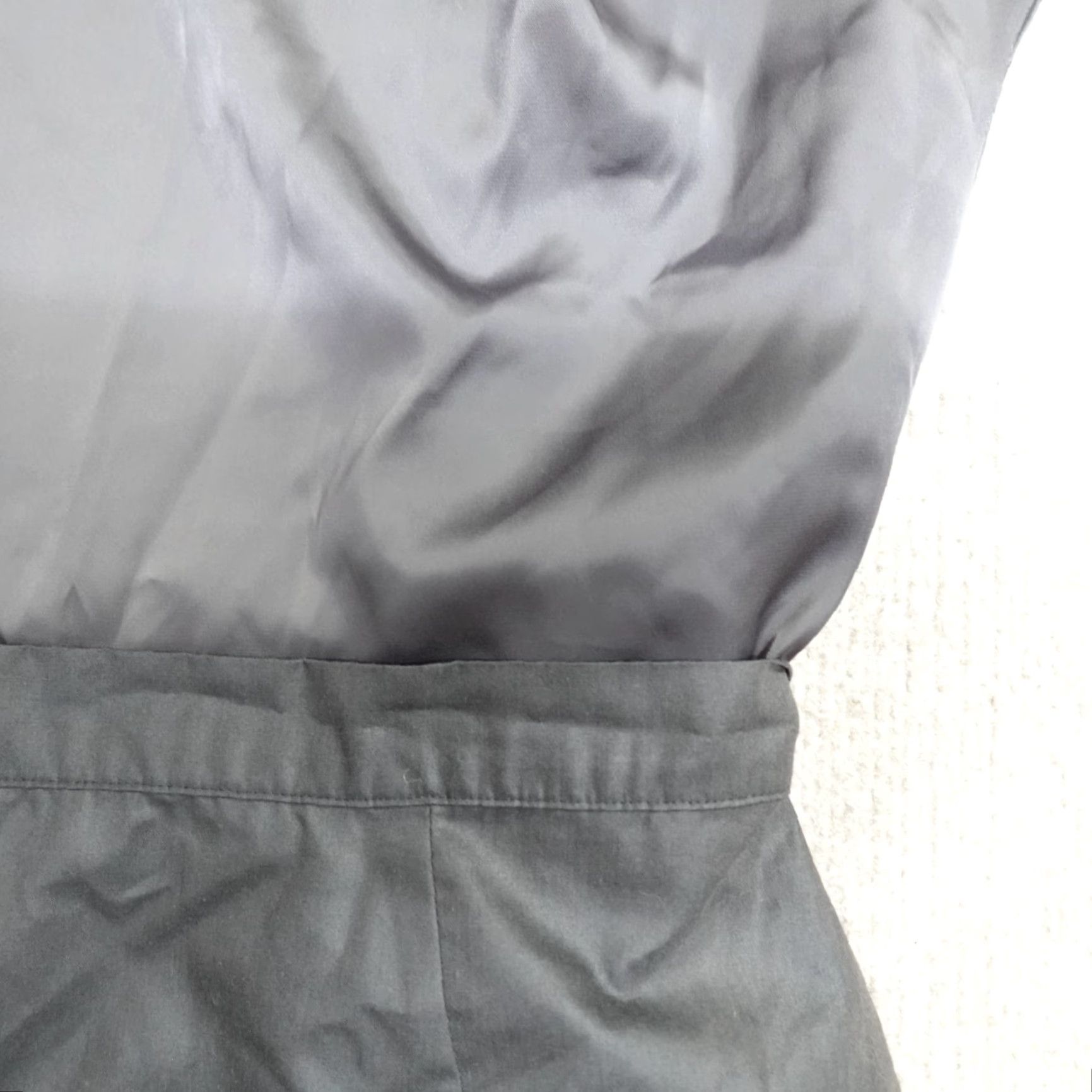 Uniqlo Uniqlo Dress Womens Sleeveless Gray Small Knee Length Pockets Shift Casual Size S / US 4 / IT 40 - 3 Thumbnail