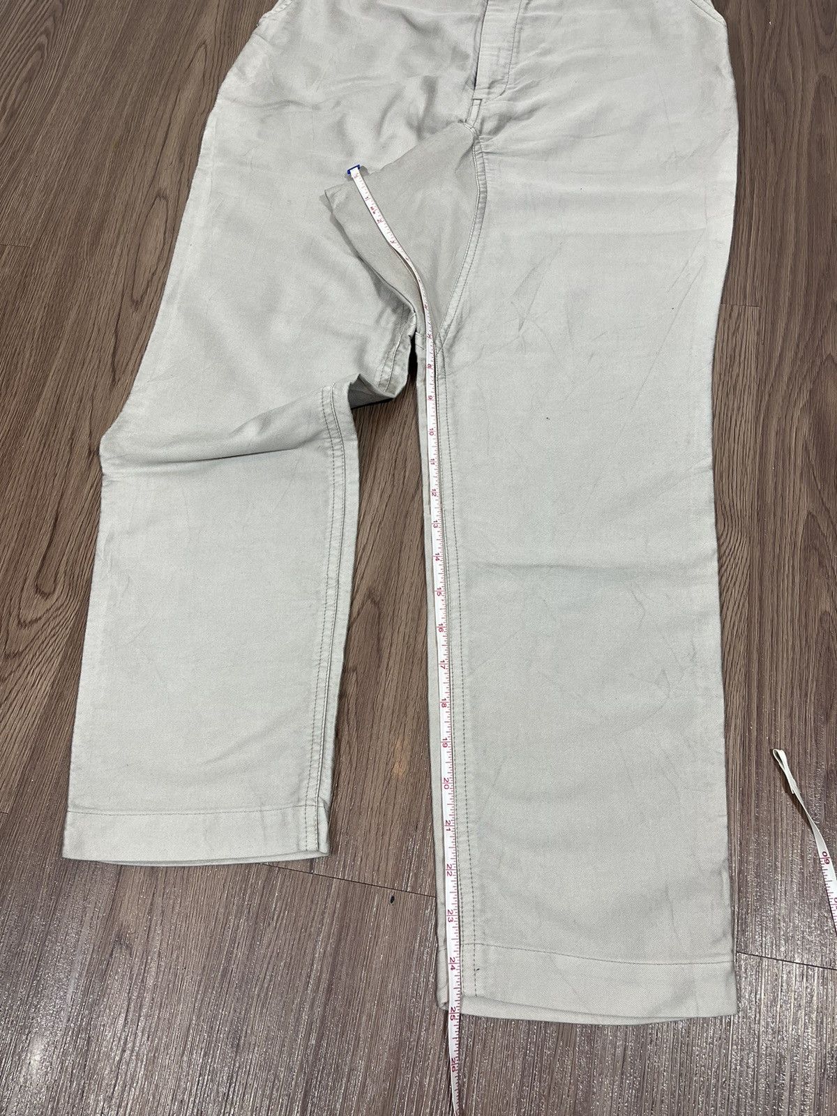 Yohji Yamamoto × gomme Gomme Ankle Pant / Hakama Drop Crotch Style Size US 27 - 14 Thumbnail