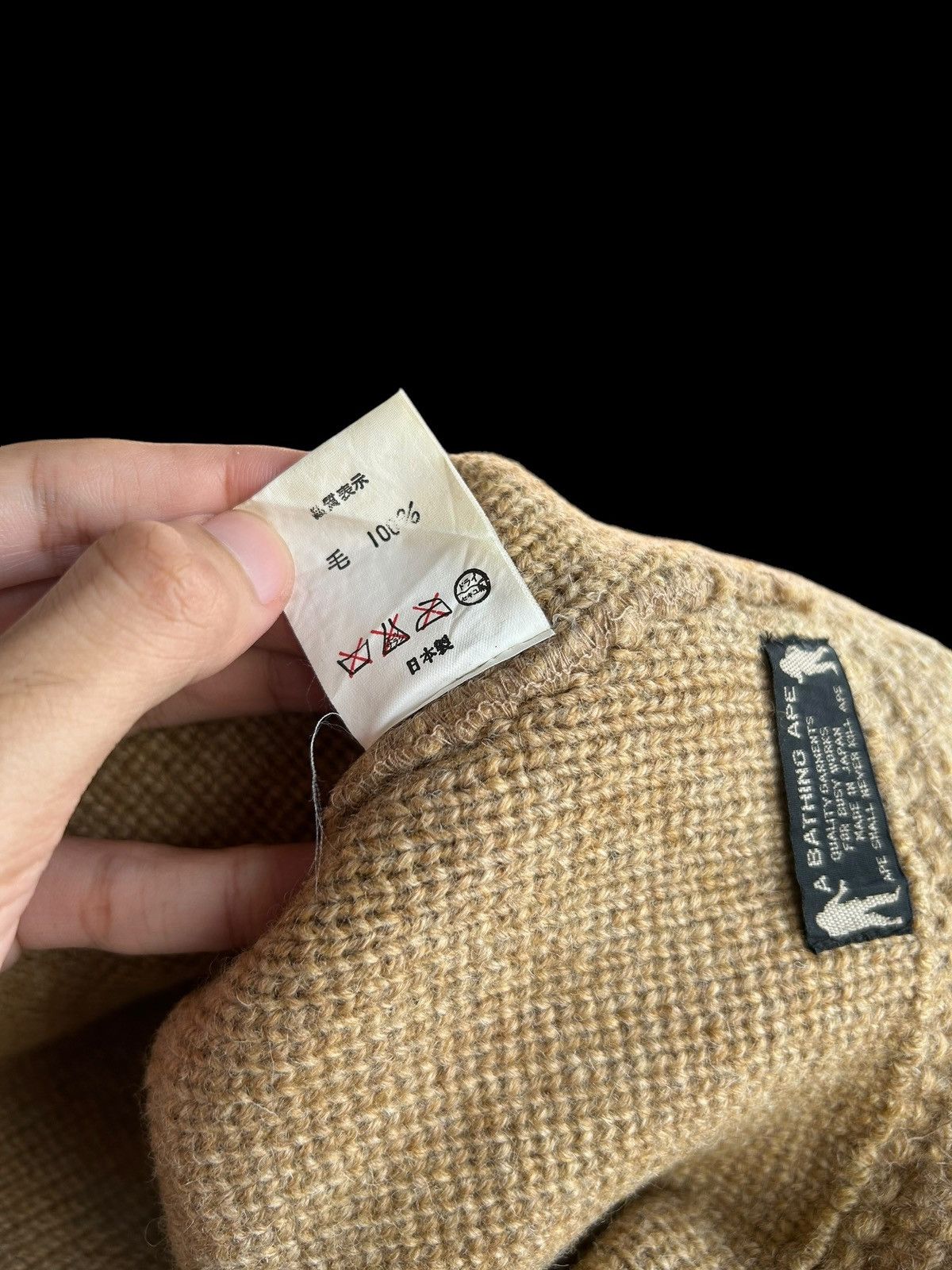 Bape × Nigo BAPE A BATHING APE VINTAGE Distressed wool Bucket Hats 💀🎌 Size ONE SIZE - 11 Thumbnail